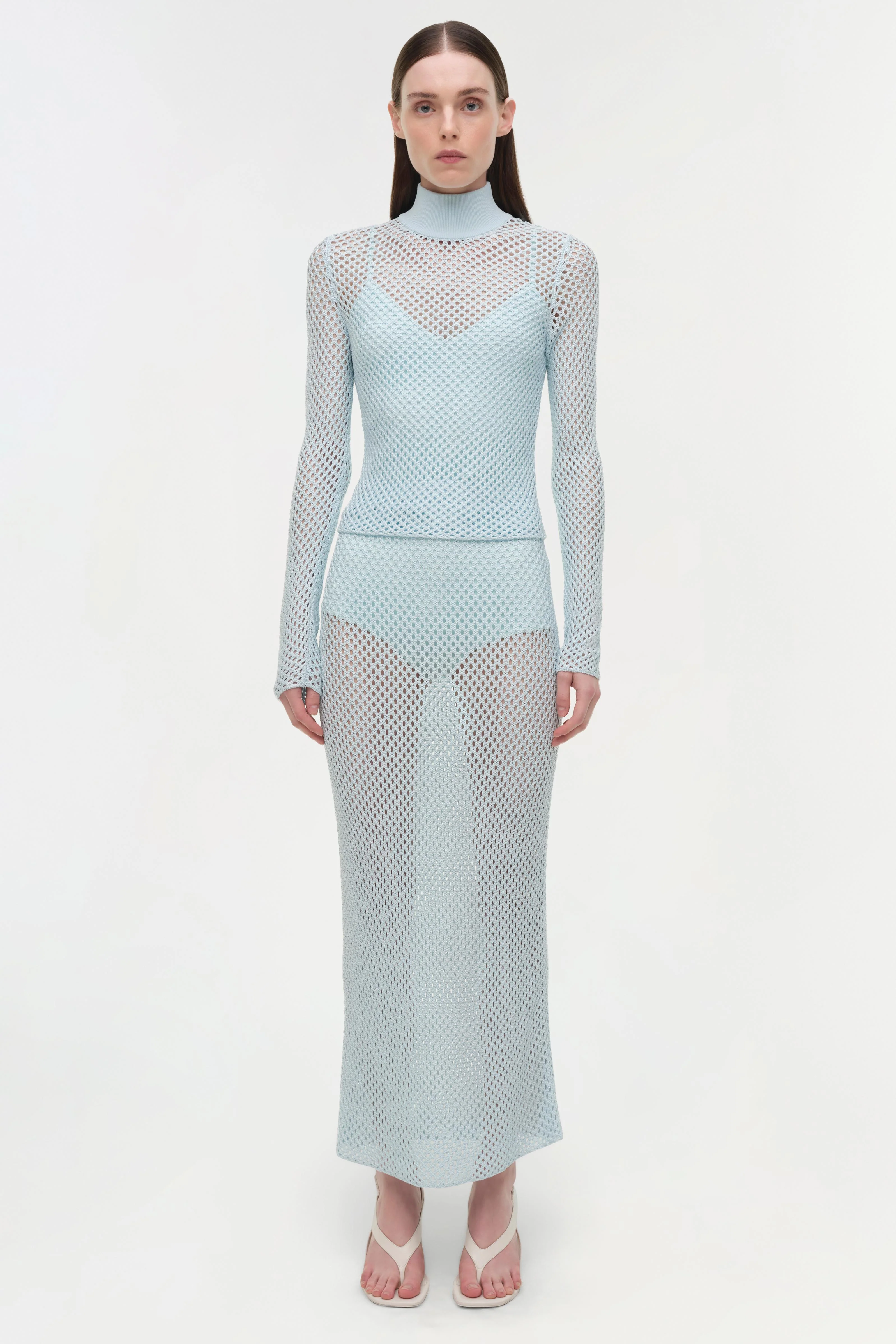 Bexley Mesh Knit Top - Image 7