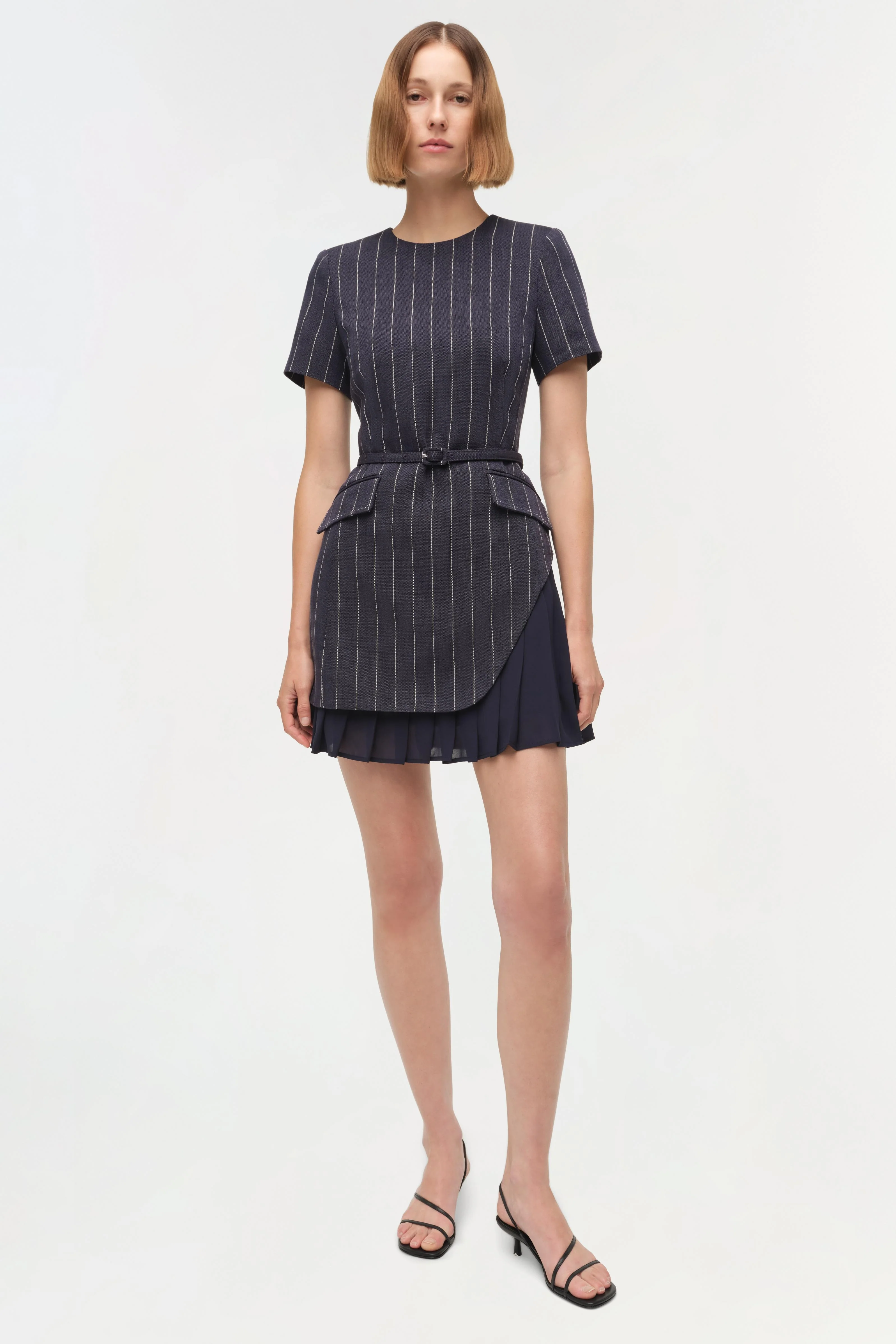 Blakely Belted Mini Dress - Image 2