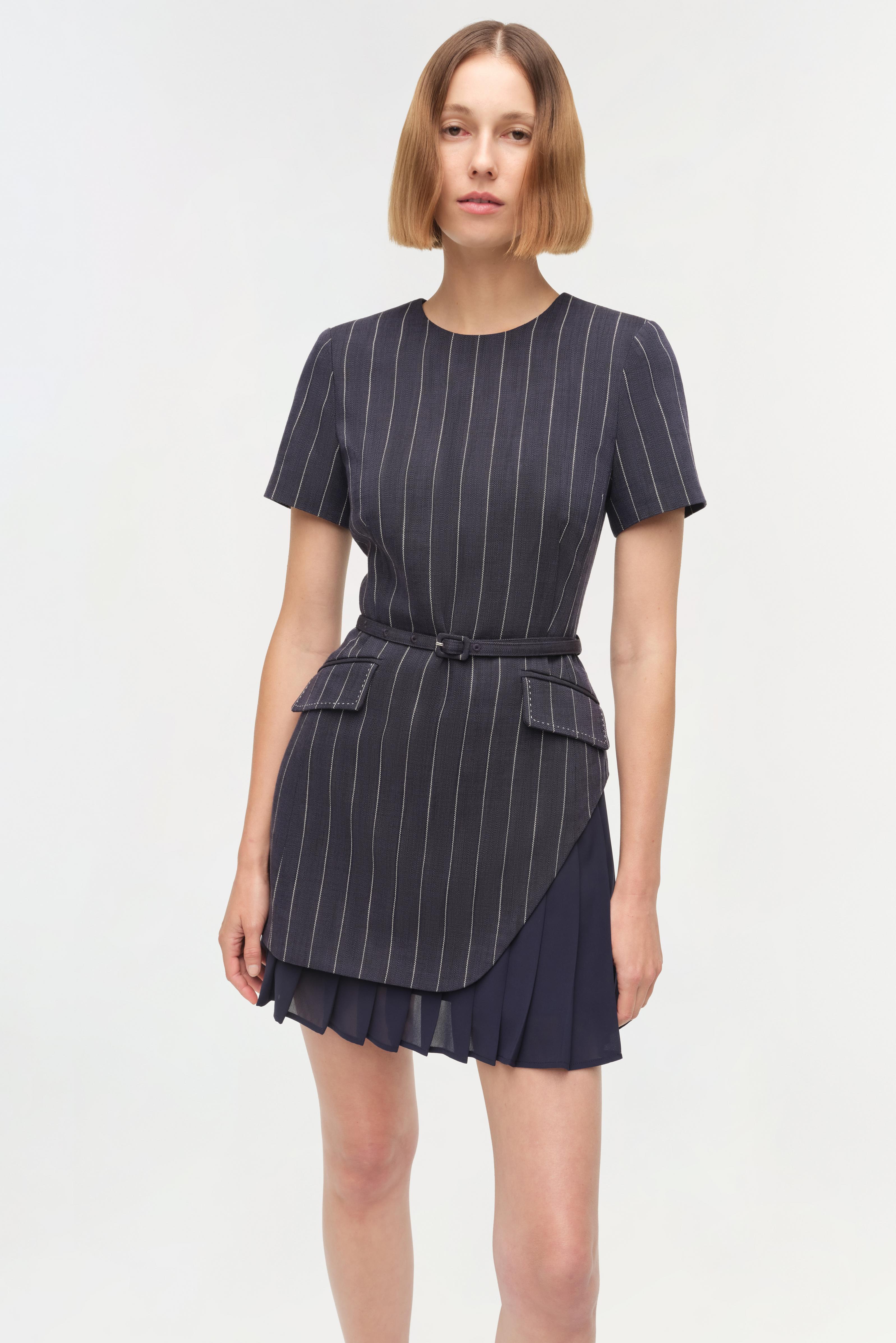 Blakely Belted Mini Dress - Image 3