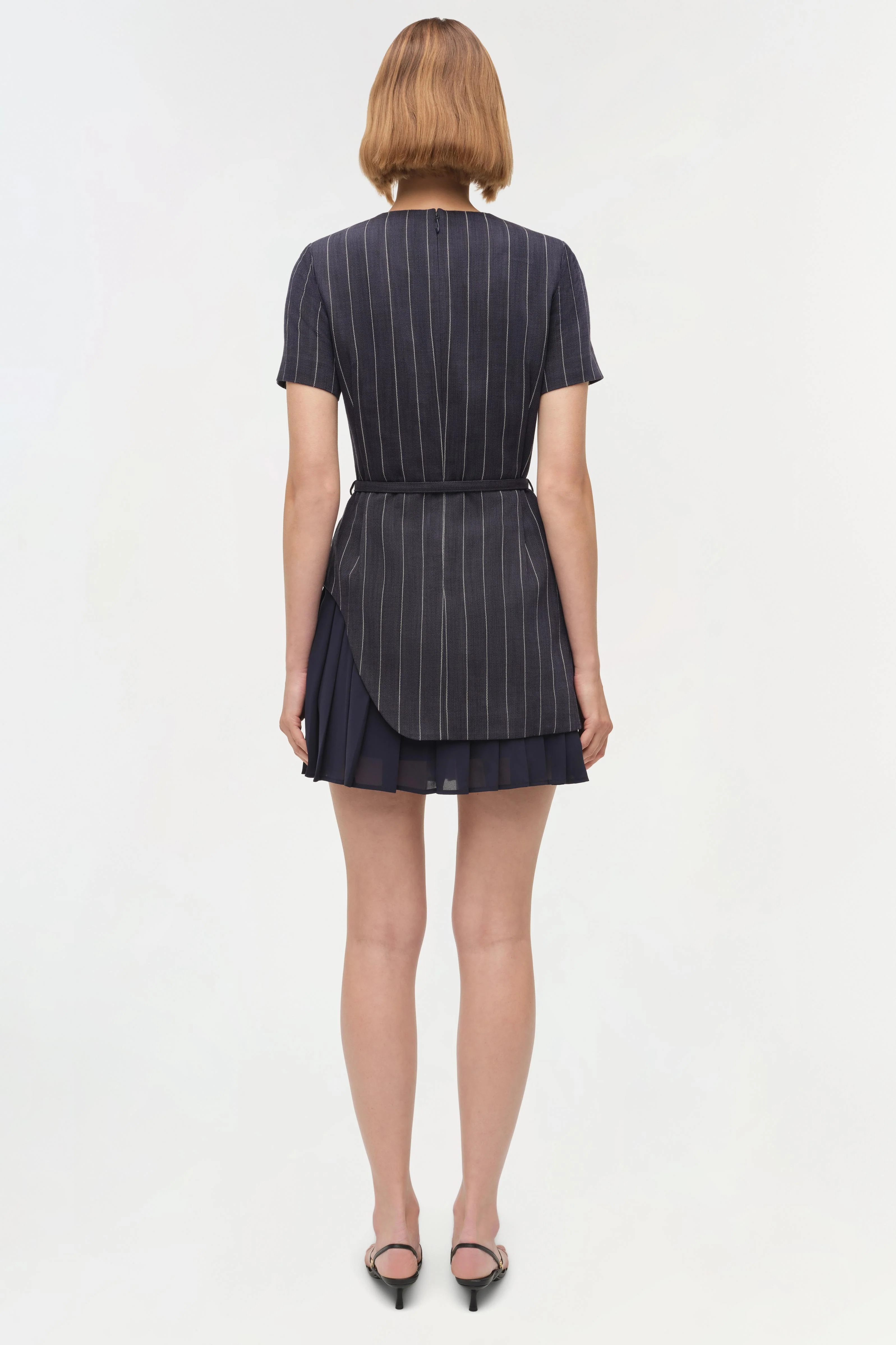 Blakely Belted Mini Dress - Image 5