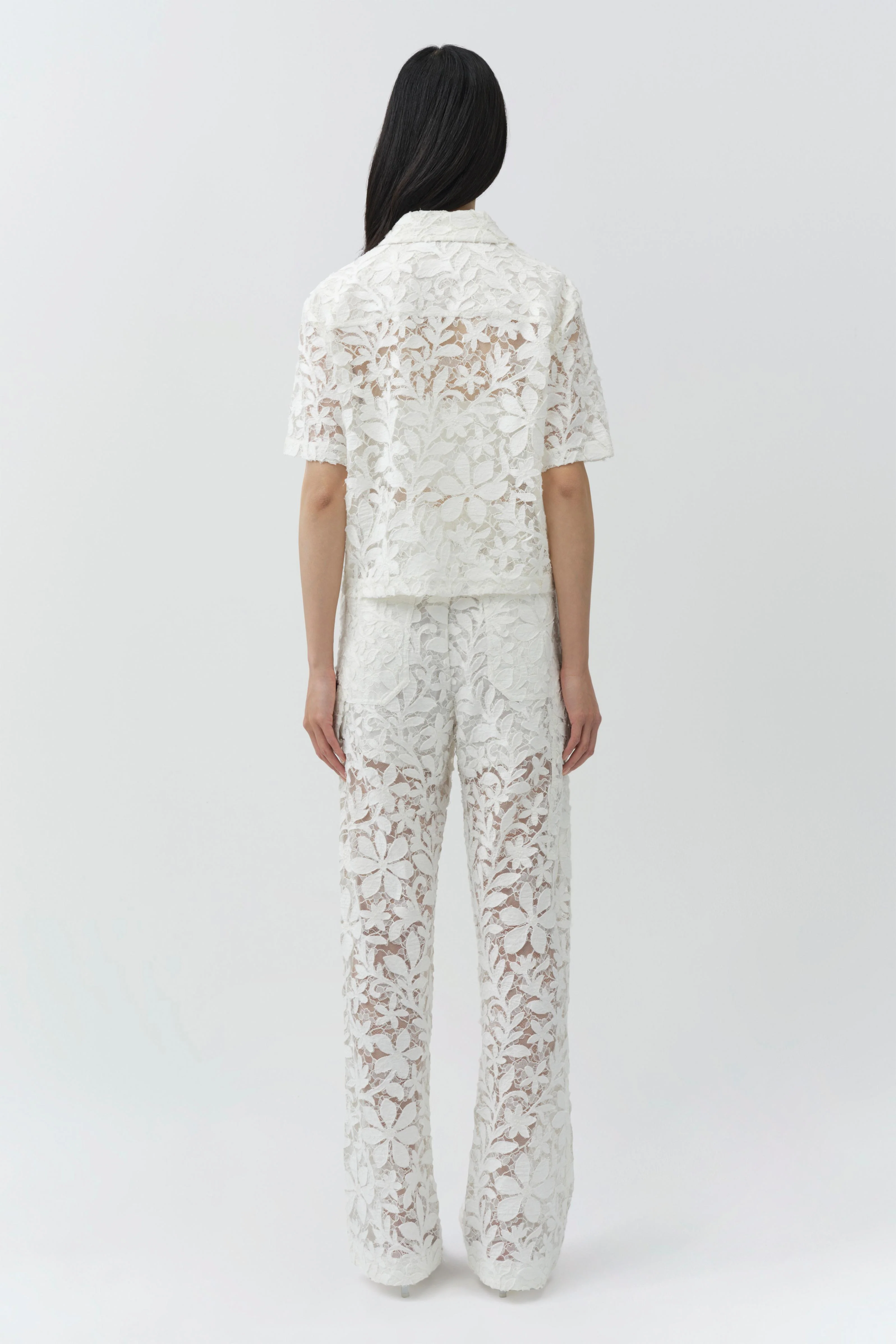 Braylen Cotton Lace Pant - Image 4