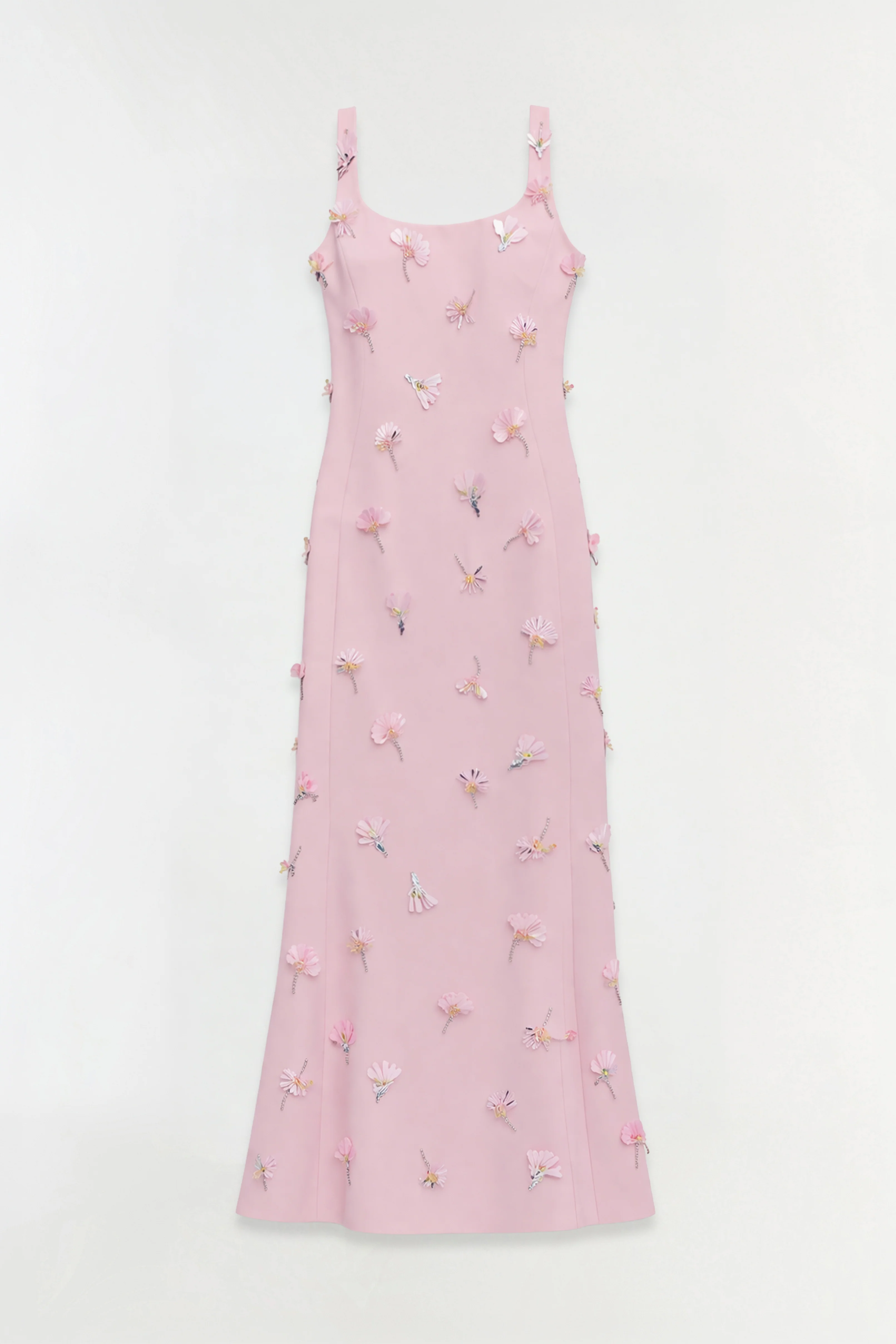 Briella Embellished Crepe Gown