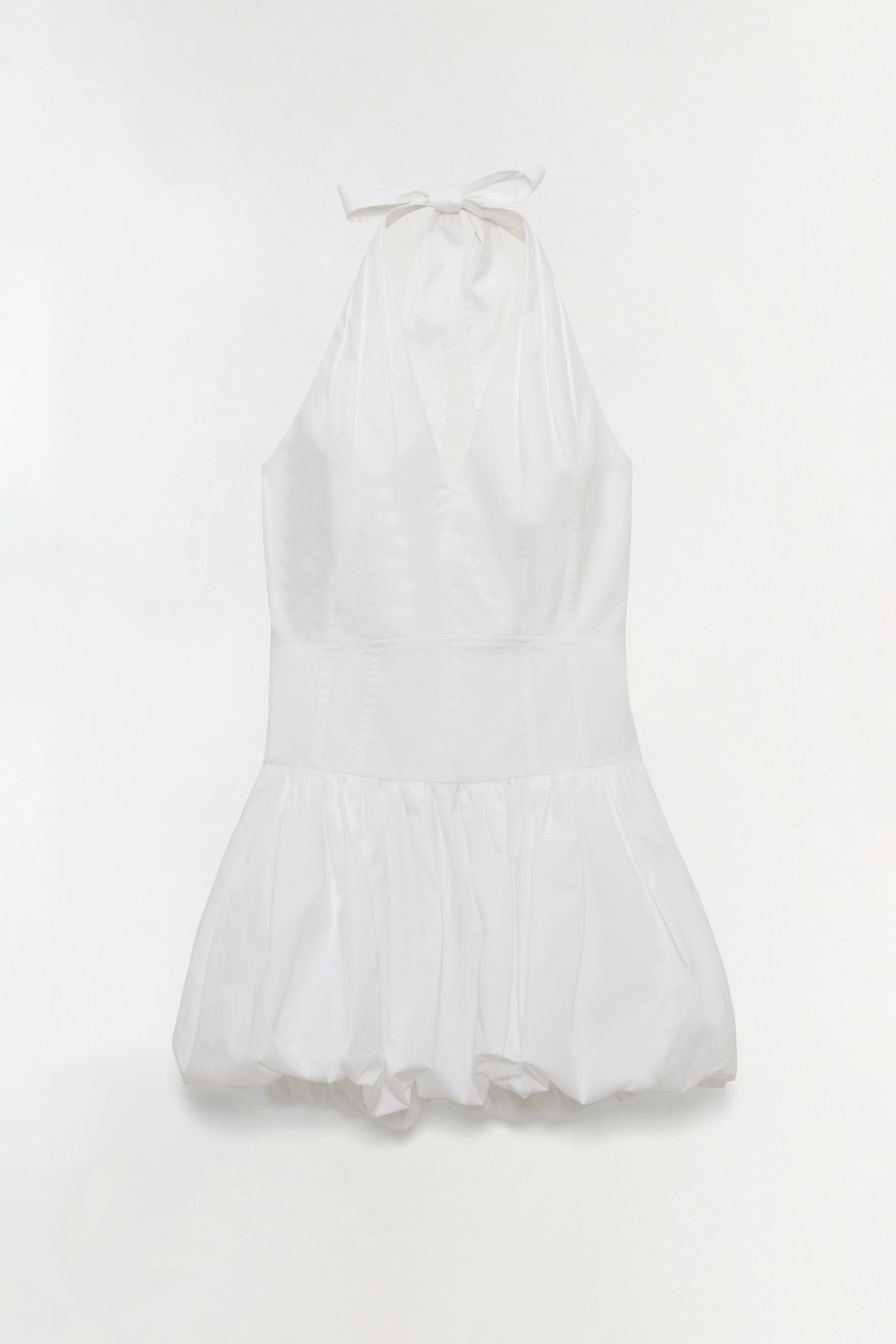 Brooke Cotton Halter Mini Dress