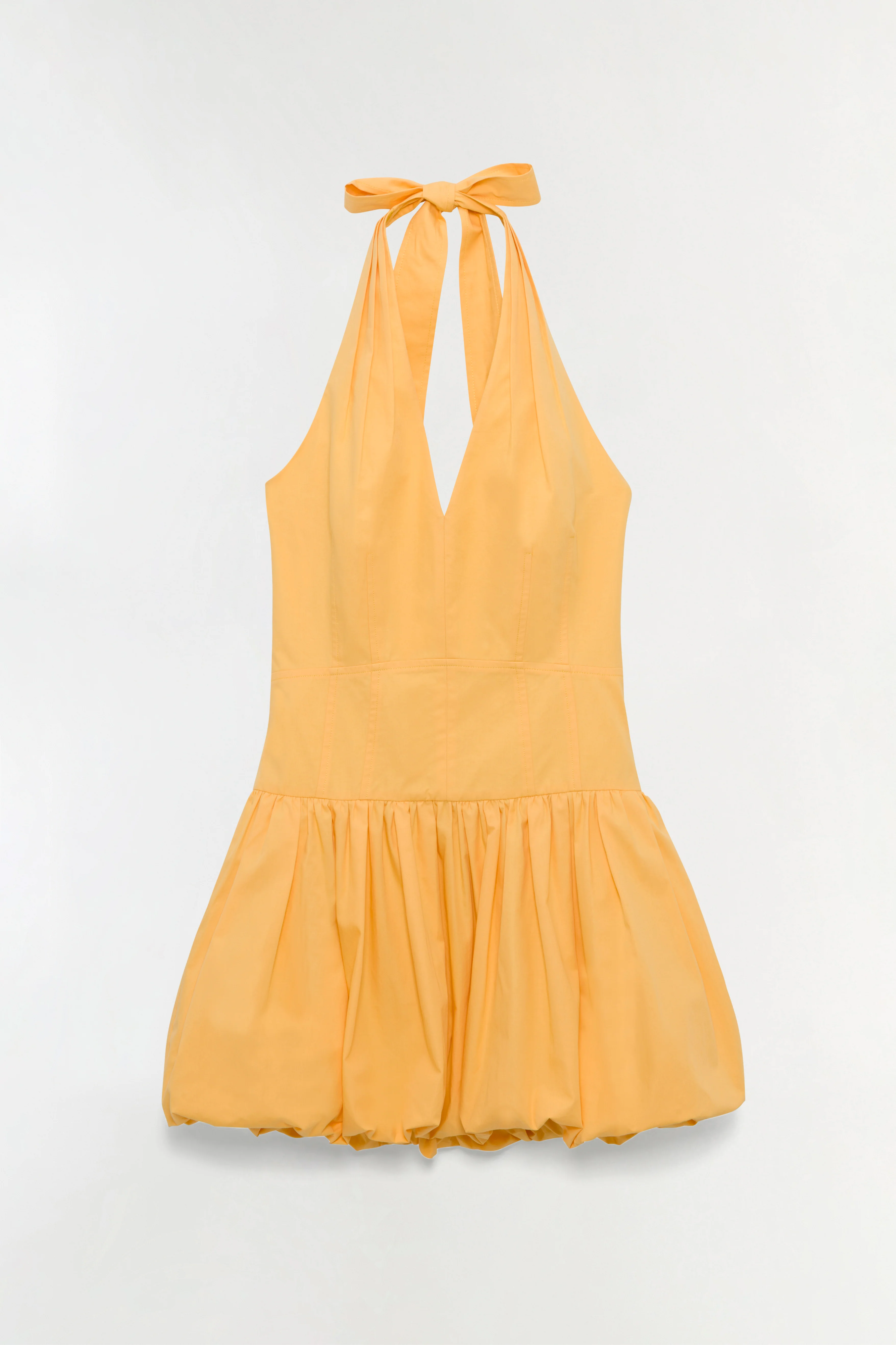 Brooke Cotton Halter Mini Dress
