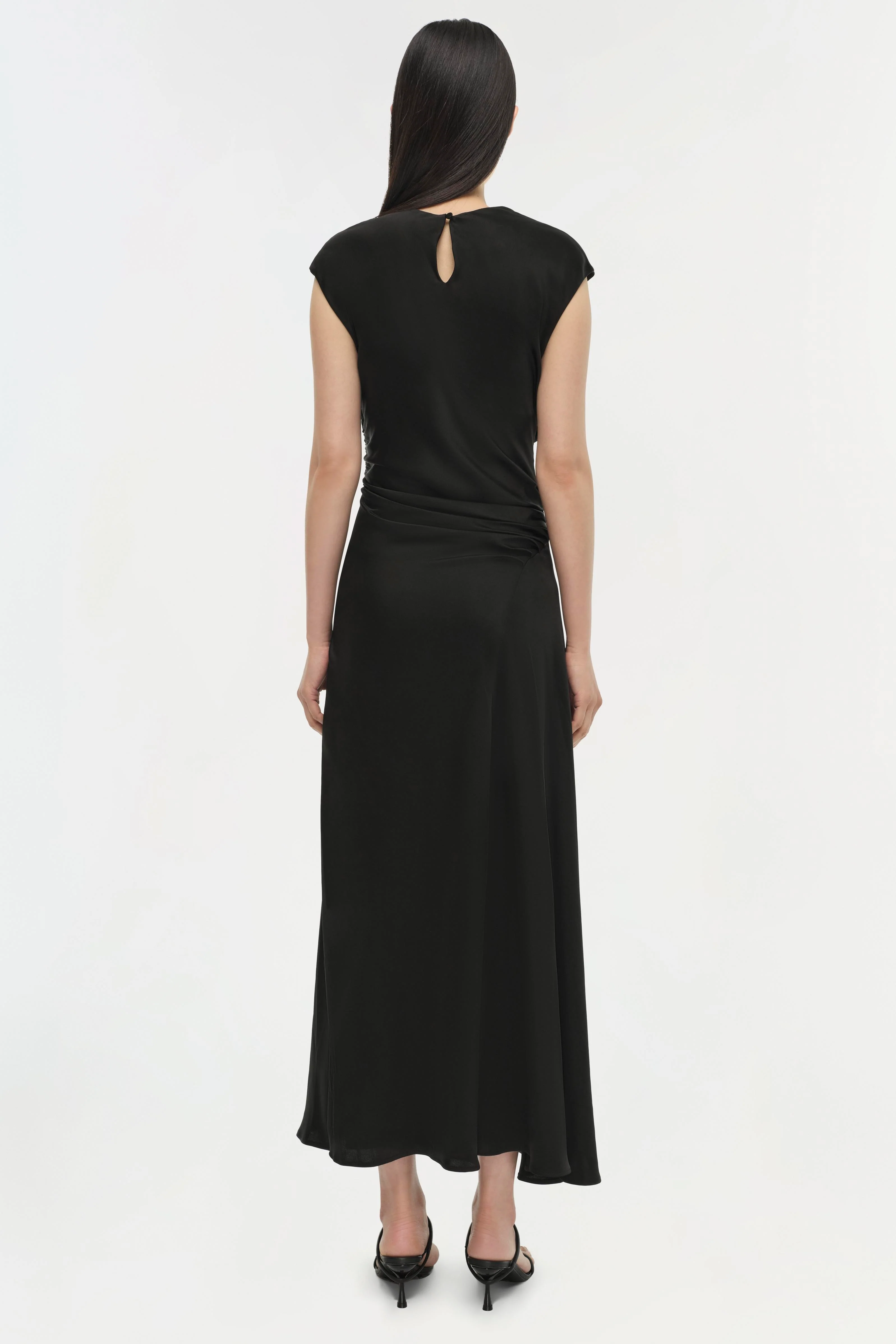 Burke Draped Dress - Image 4