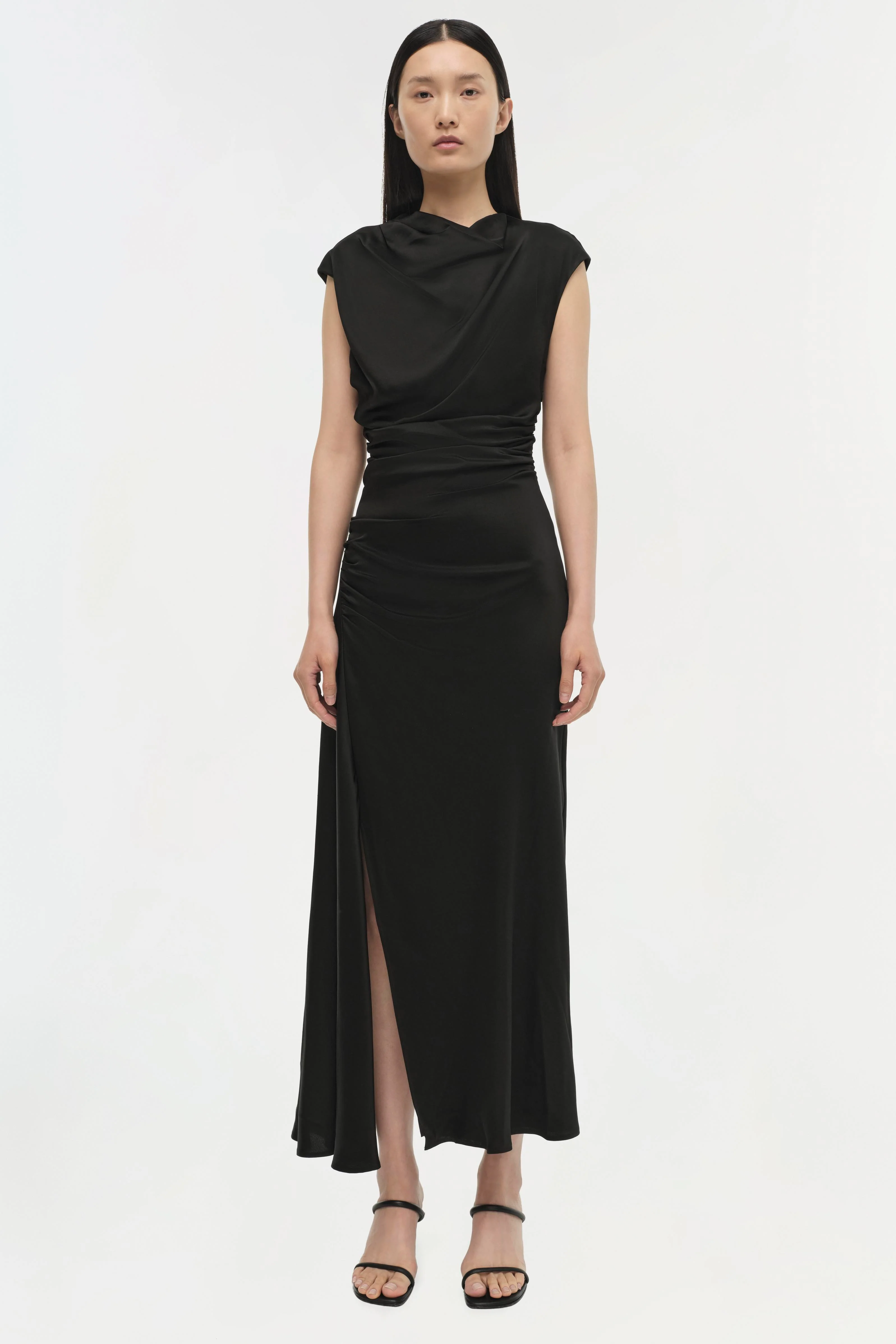 Burke Draped Dress - Image 6