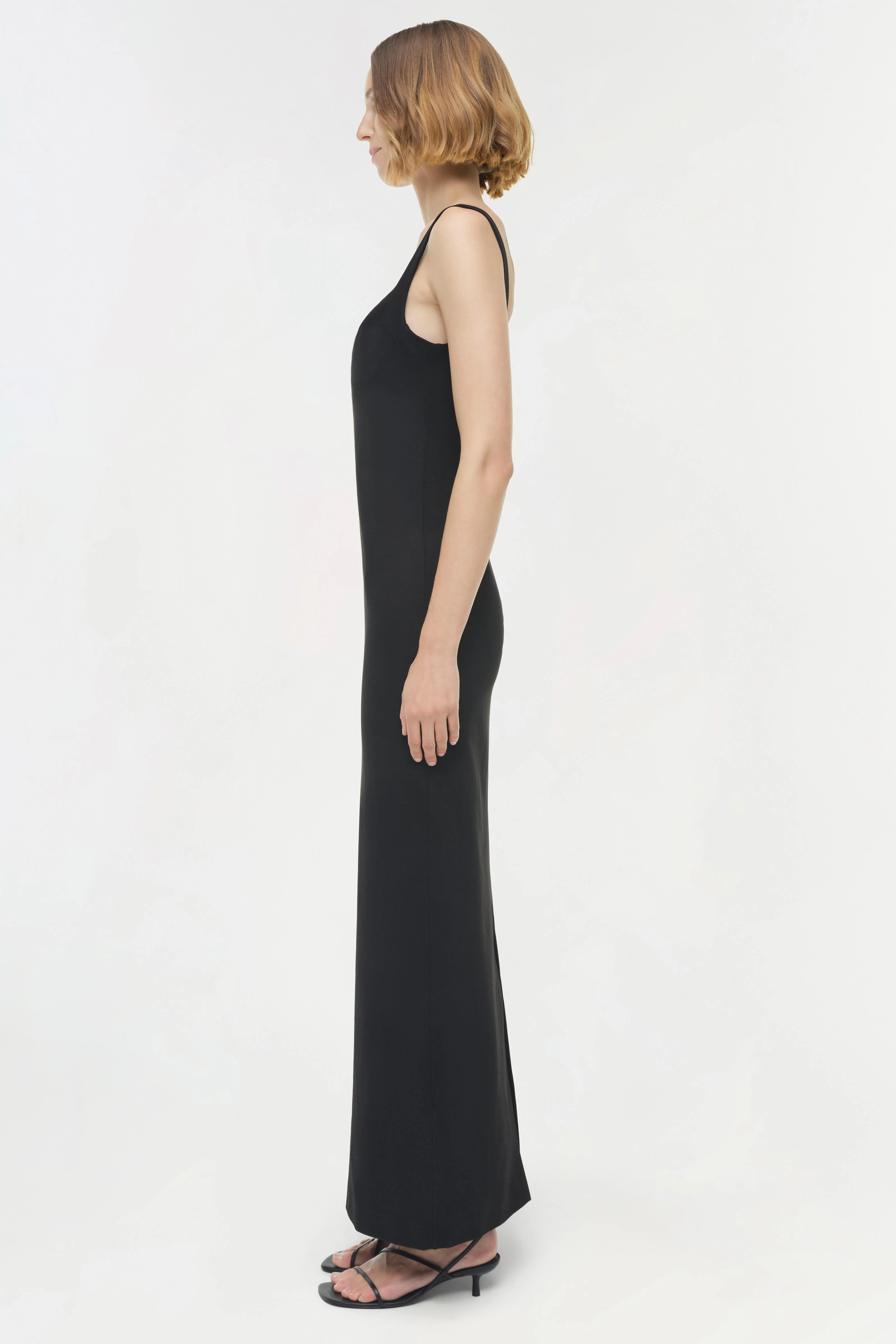 Cabot Sculpted Scuba Maxi Dress - Image 4