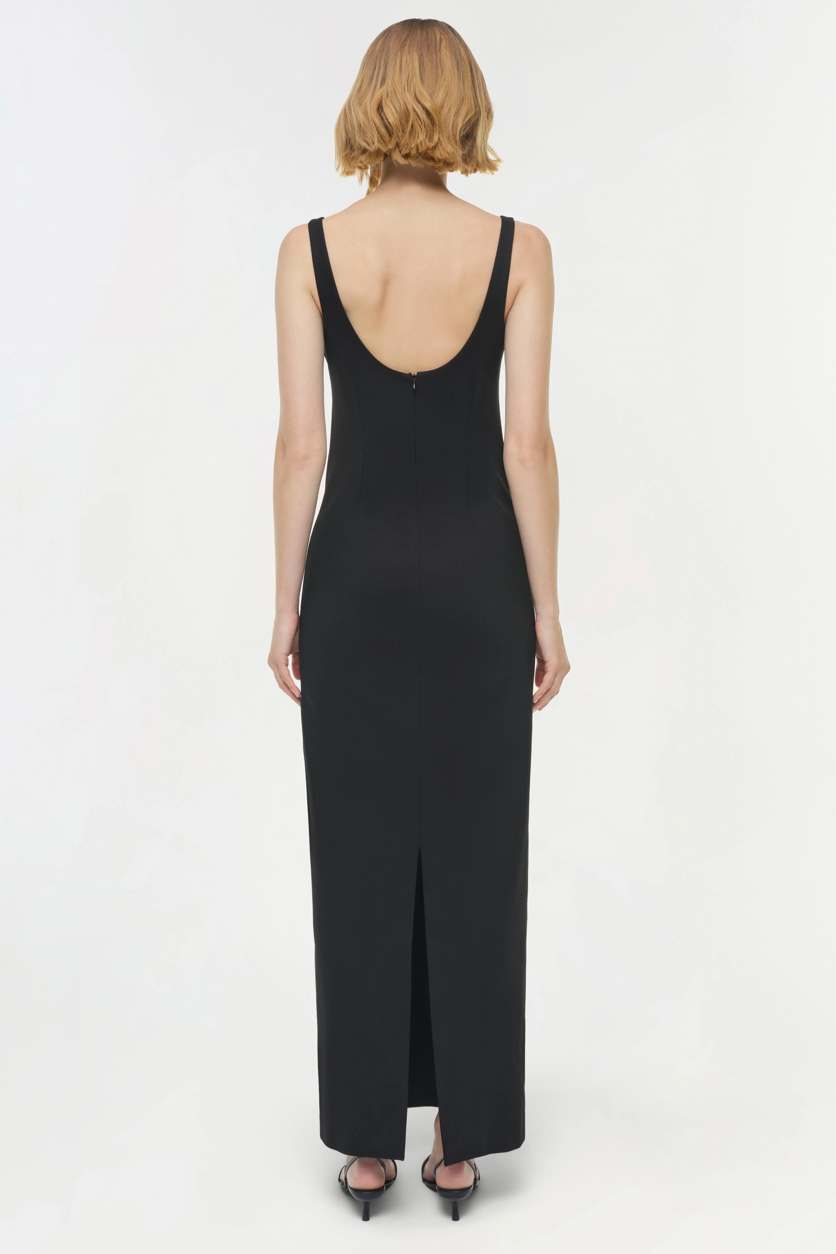 Cabot Sculpted Scuba Maxi Dress - Image 5