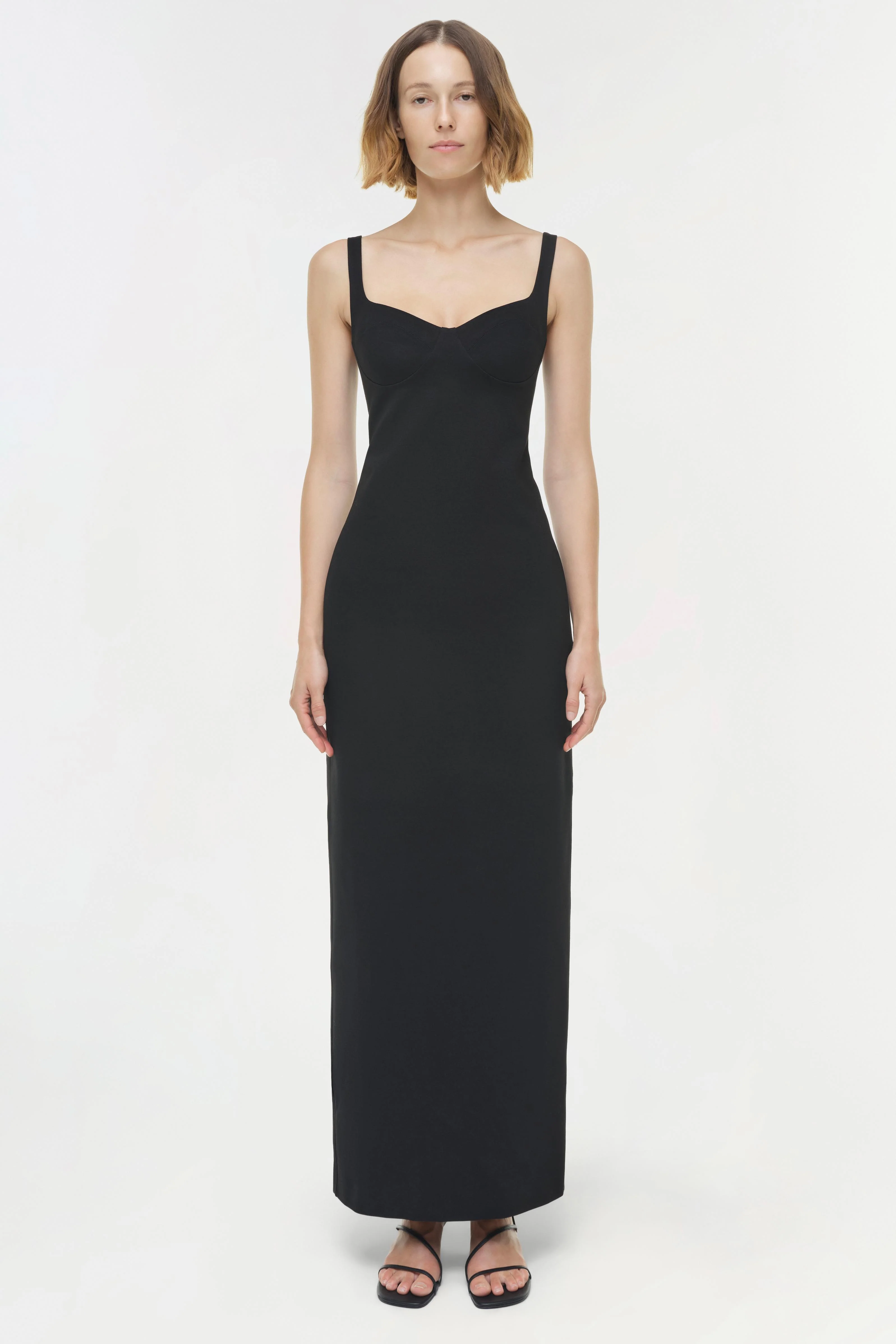 Cabot Sculpted Scuba Maxi Dress - Image 6