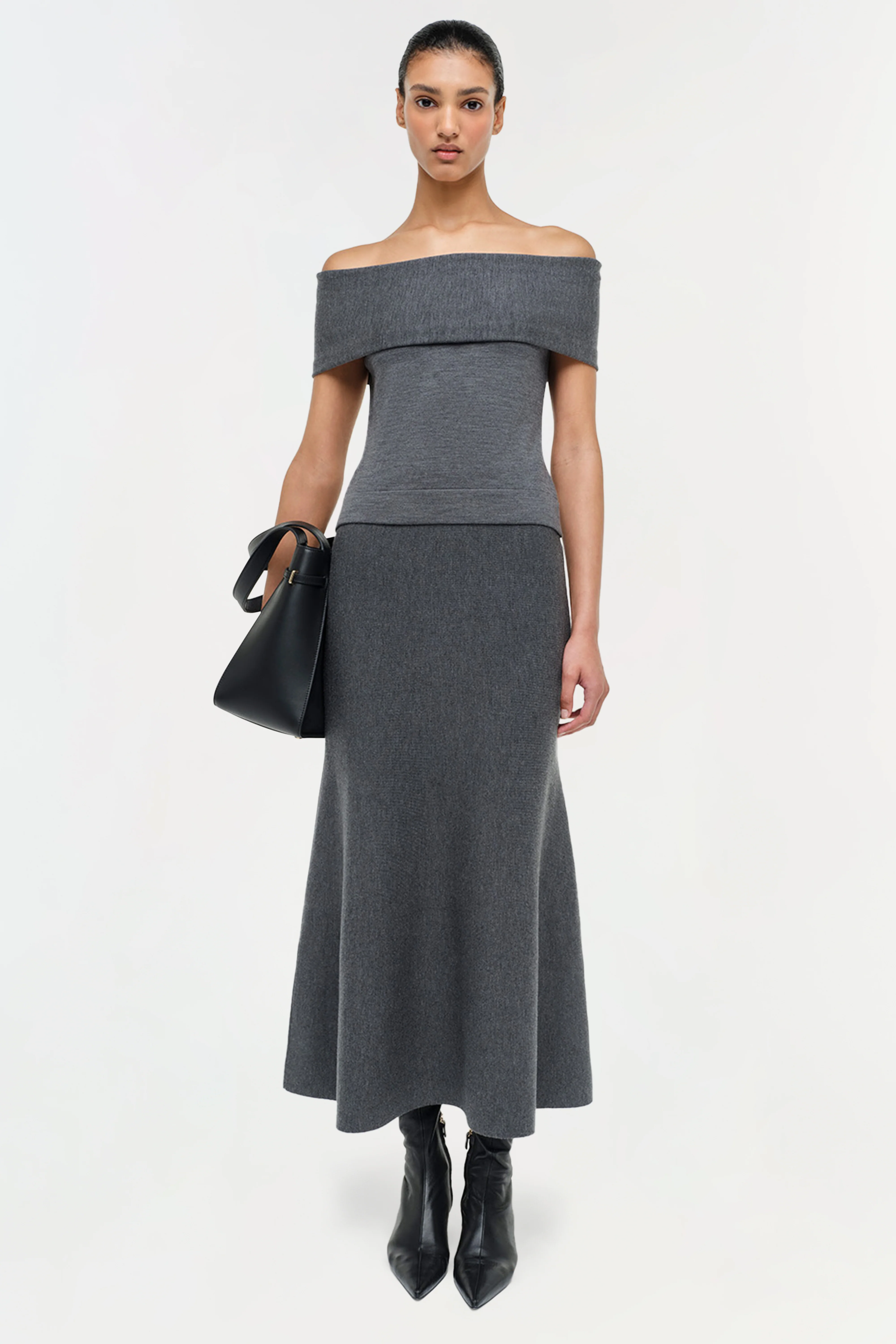 Callahan Wool Off Shoulder Top - Image 2