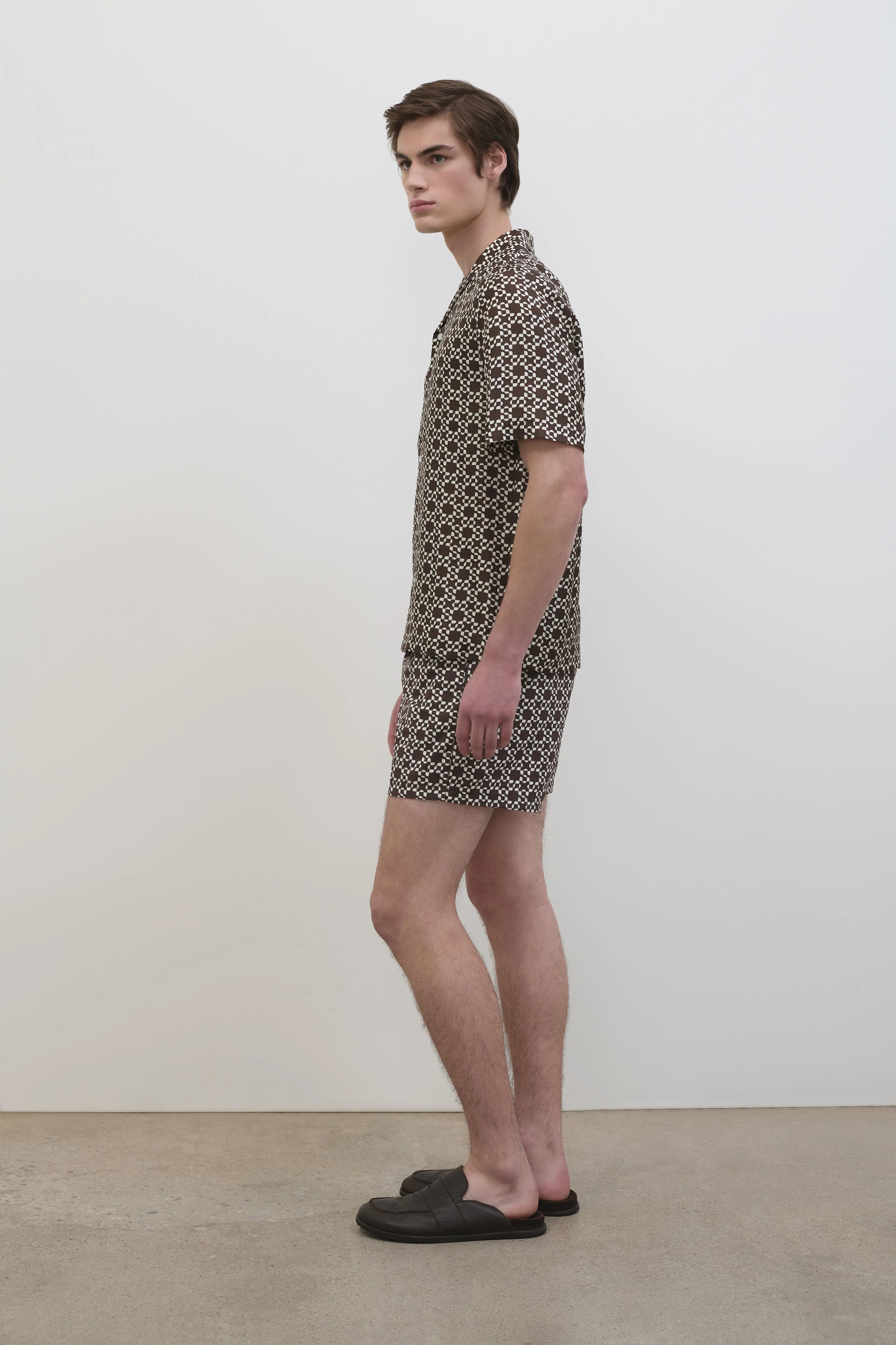 Casper Printed Silk Shirt - Image 3