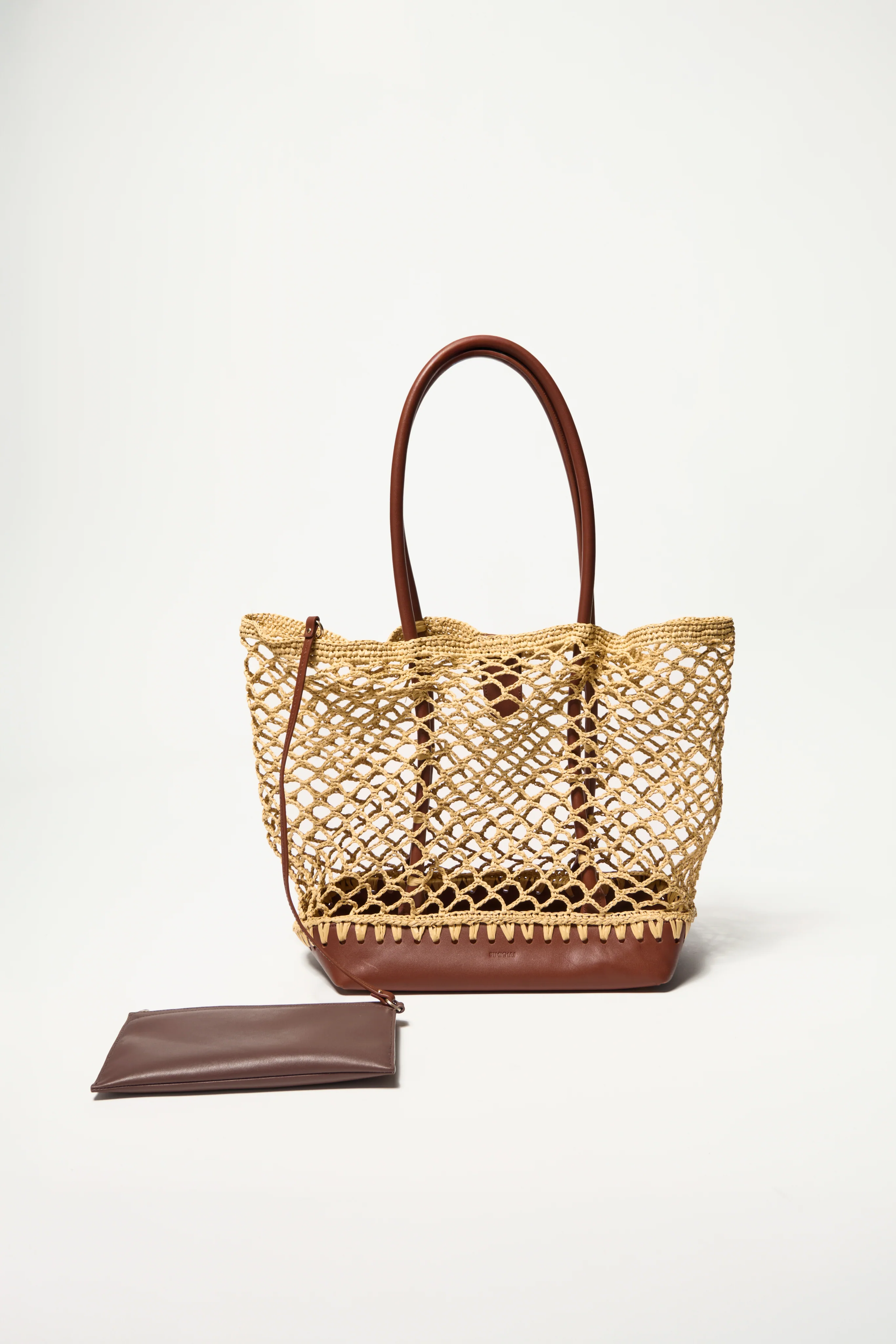 Caspian Raffia Tote - Image 4