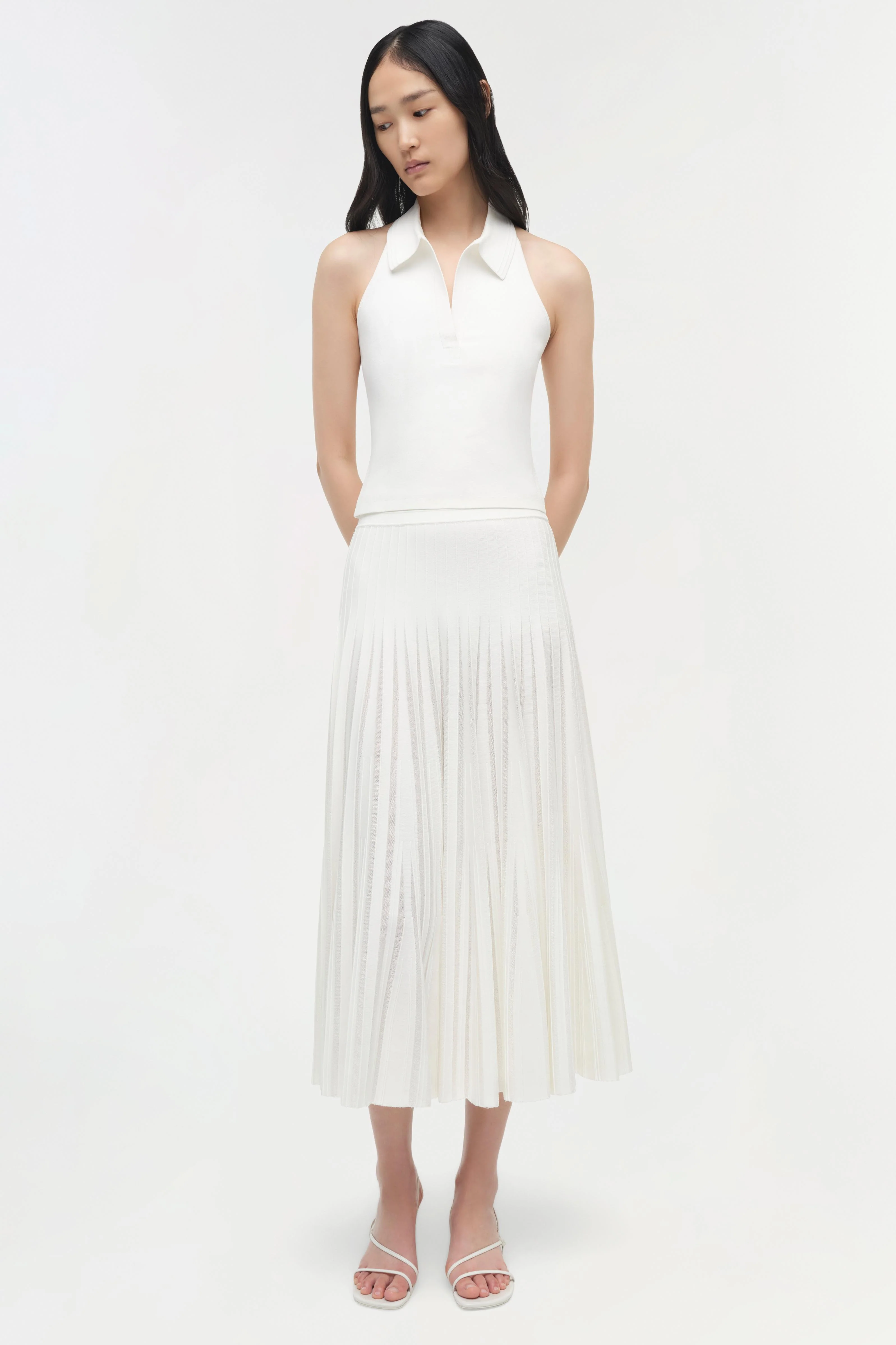 Chloe Knit Halter Tank - Image 2