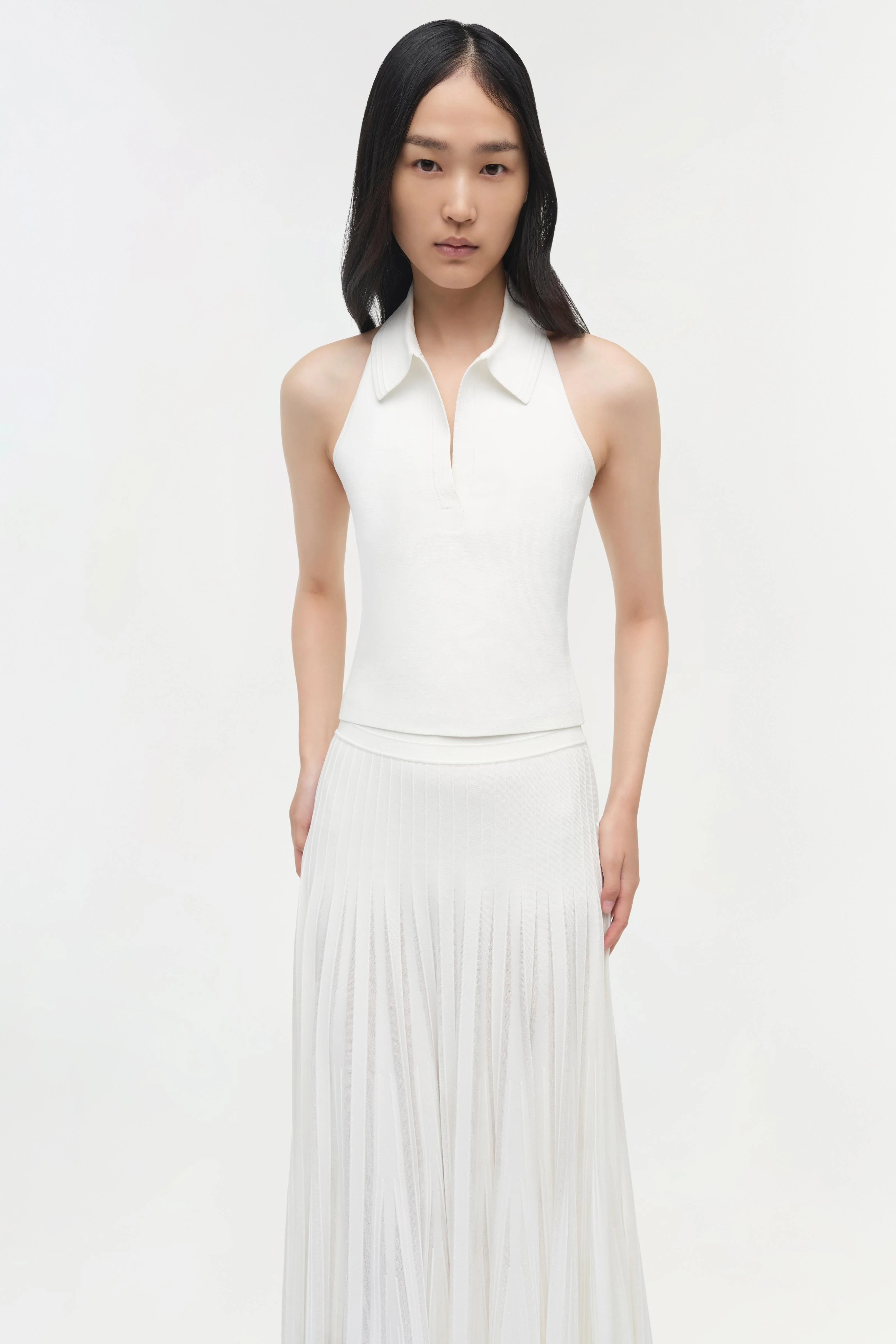 Chloe Knit Halter Tank - Image 3