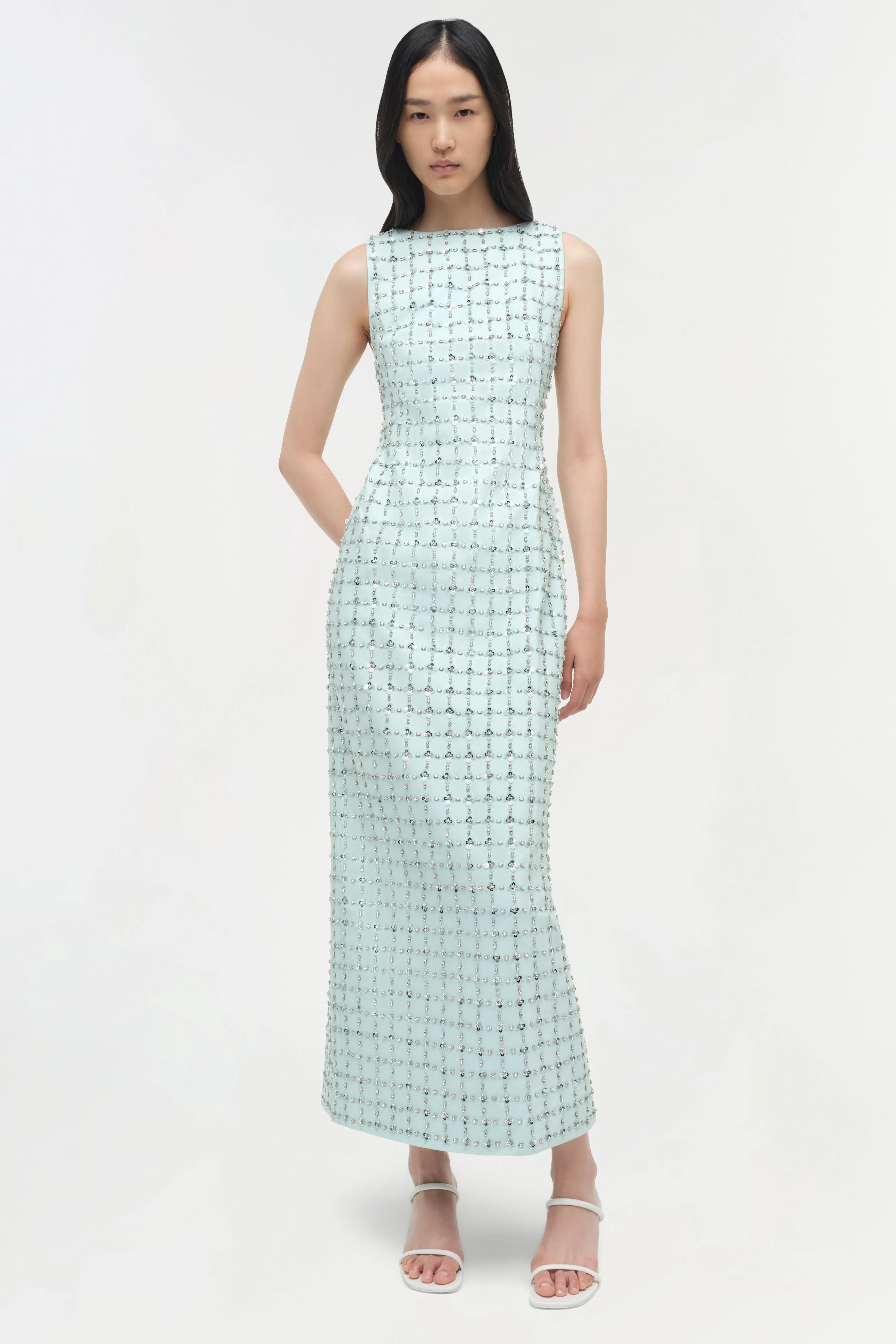 Claudia Embellished Midi Dress - Image 2