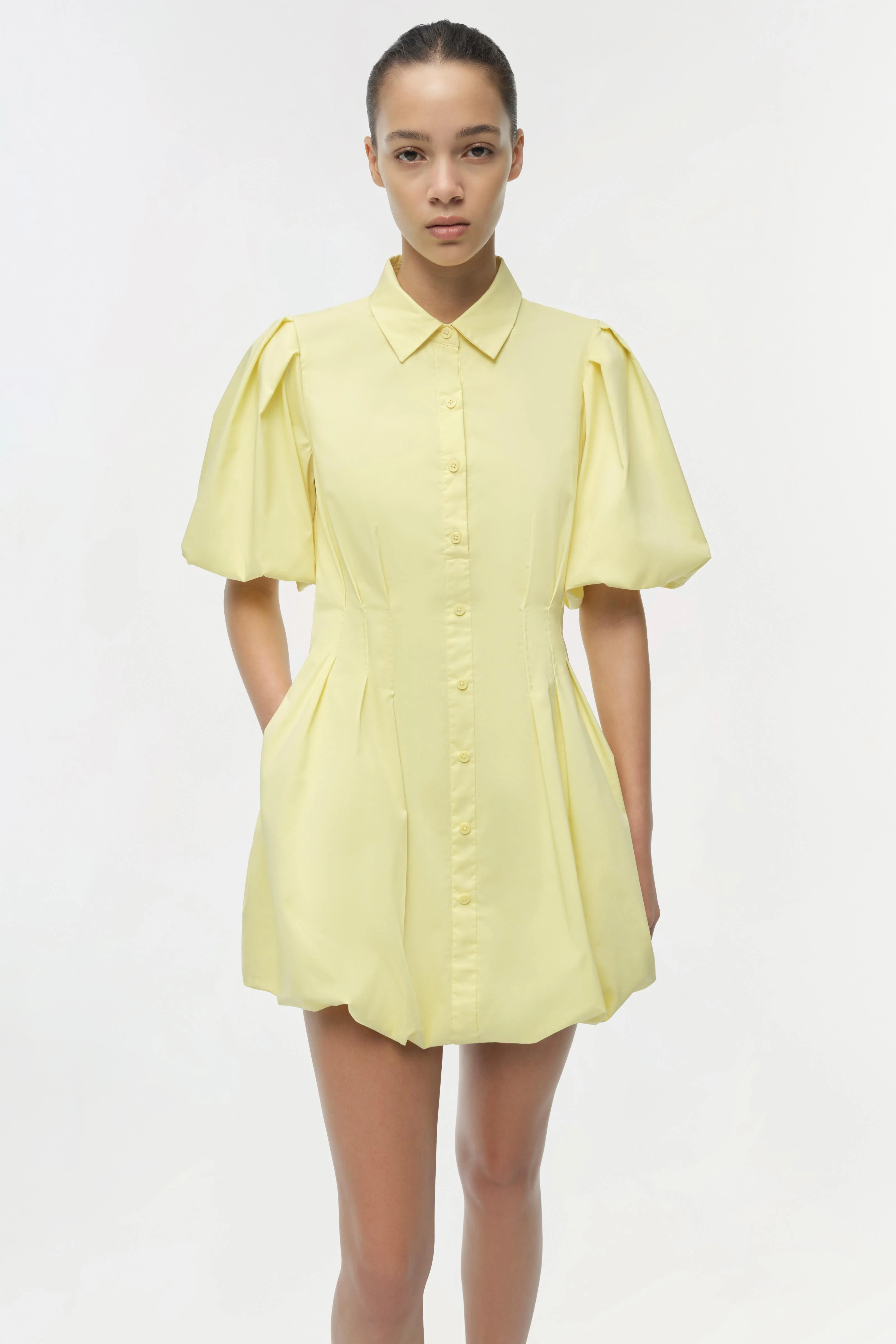 Cleo Cotton Mini Dress - Image 3