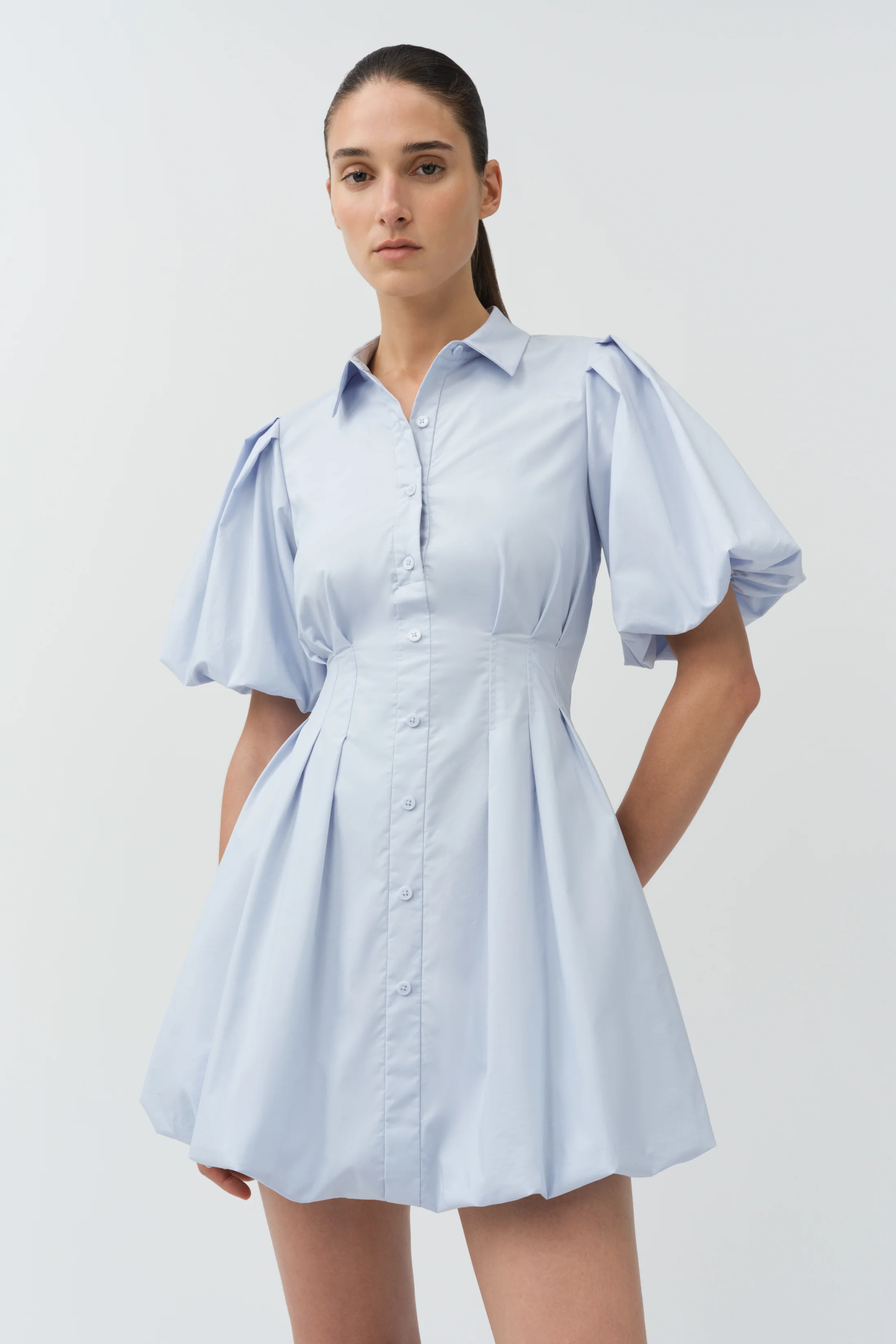 Cleo Cotton Mini Dress - Image 3