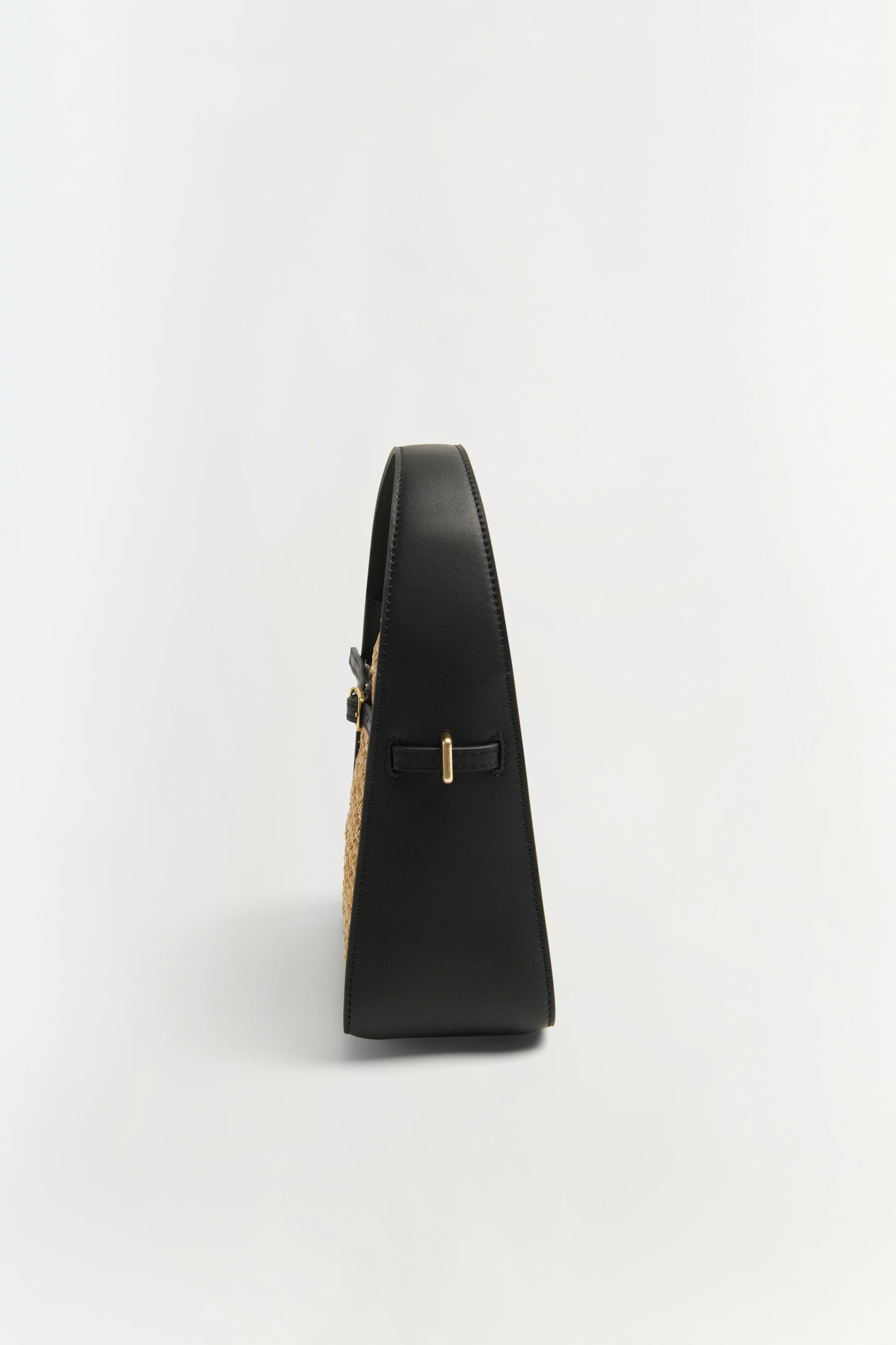 Cleo Mini Raffia Bucket Bag - Image 3