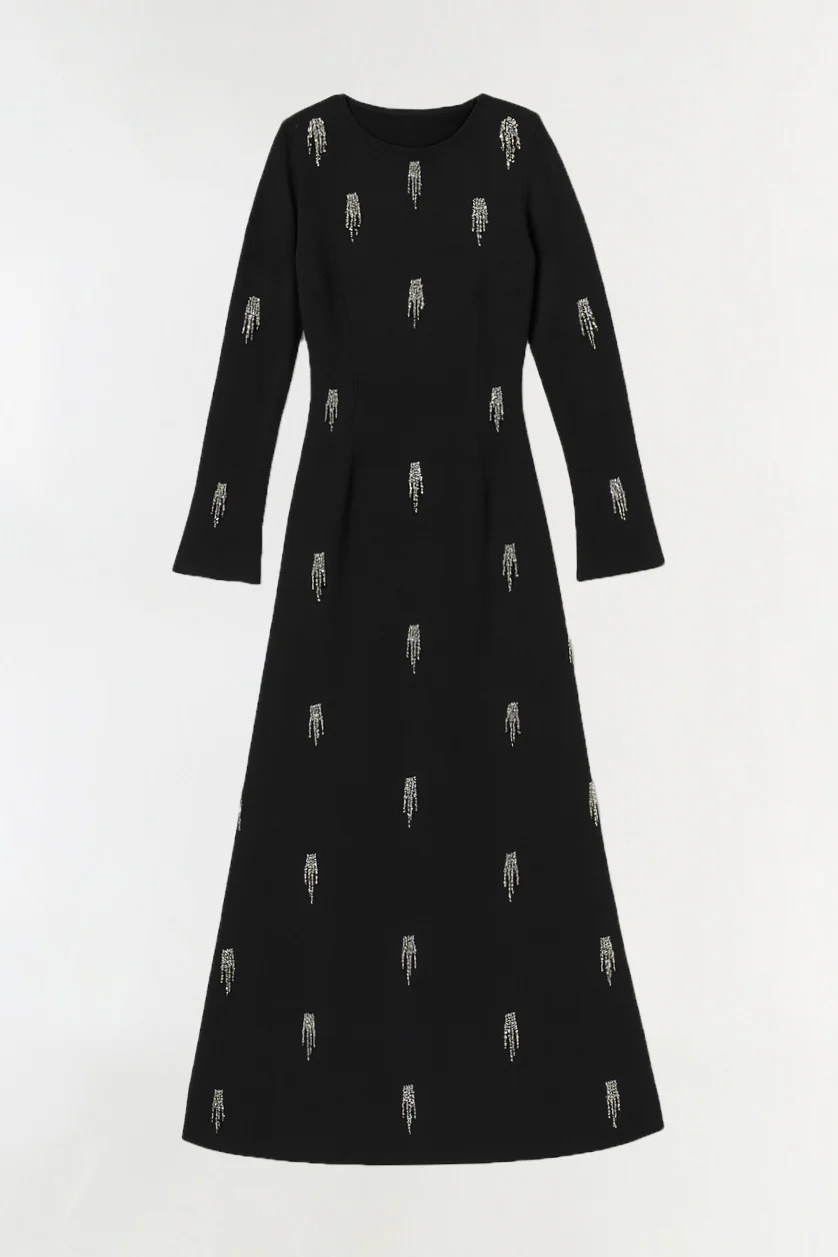Coretta Embellished Midi Dress