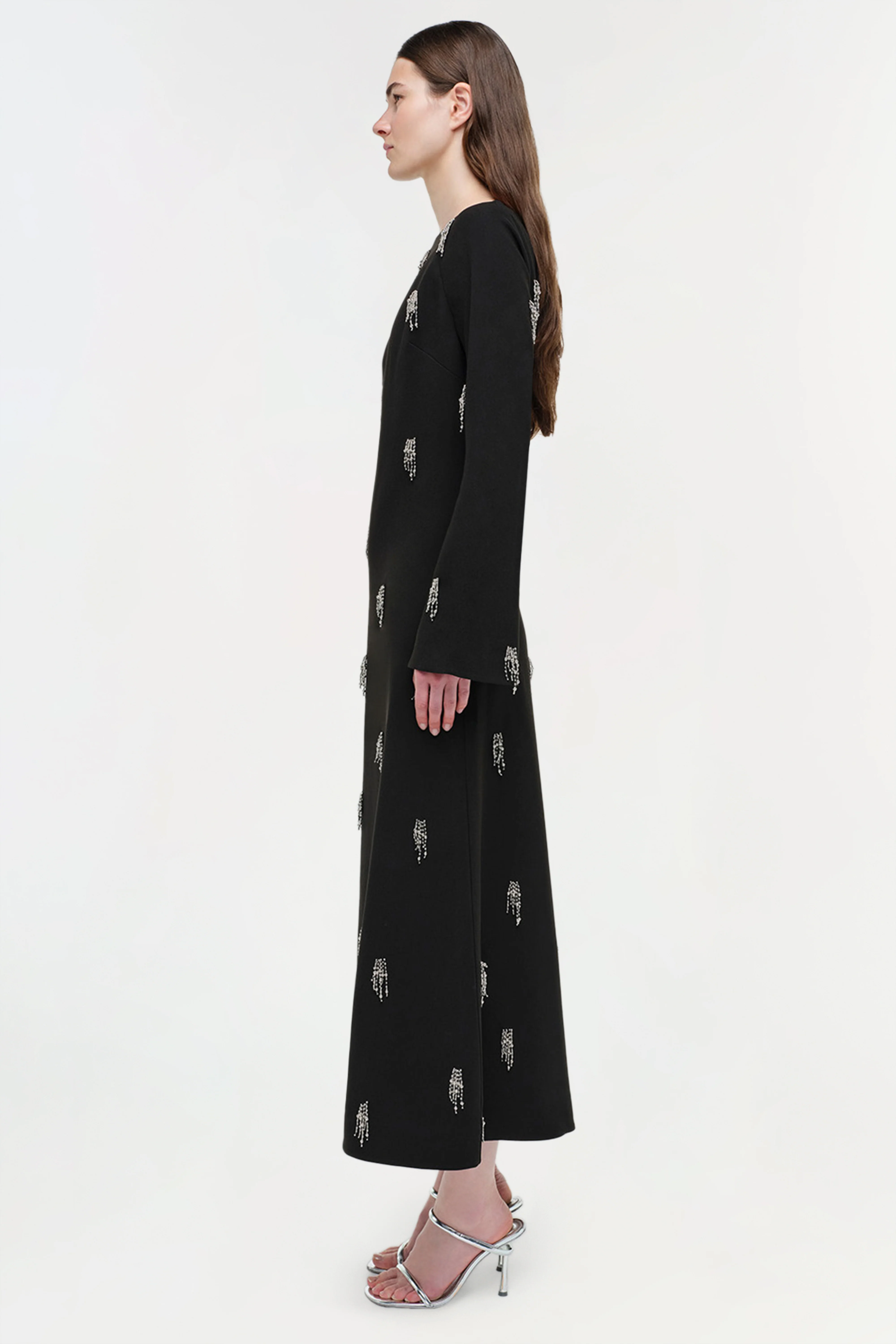 Coretta Embellished Midi Dress - Image 3