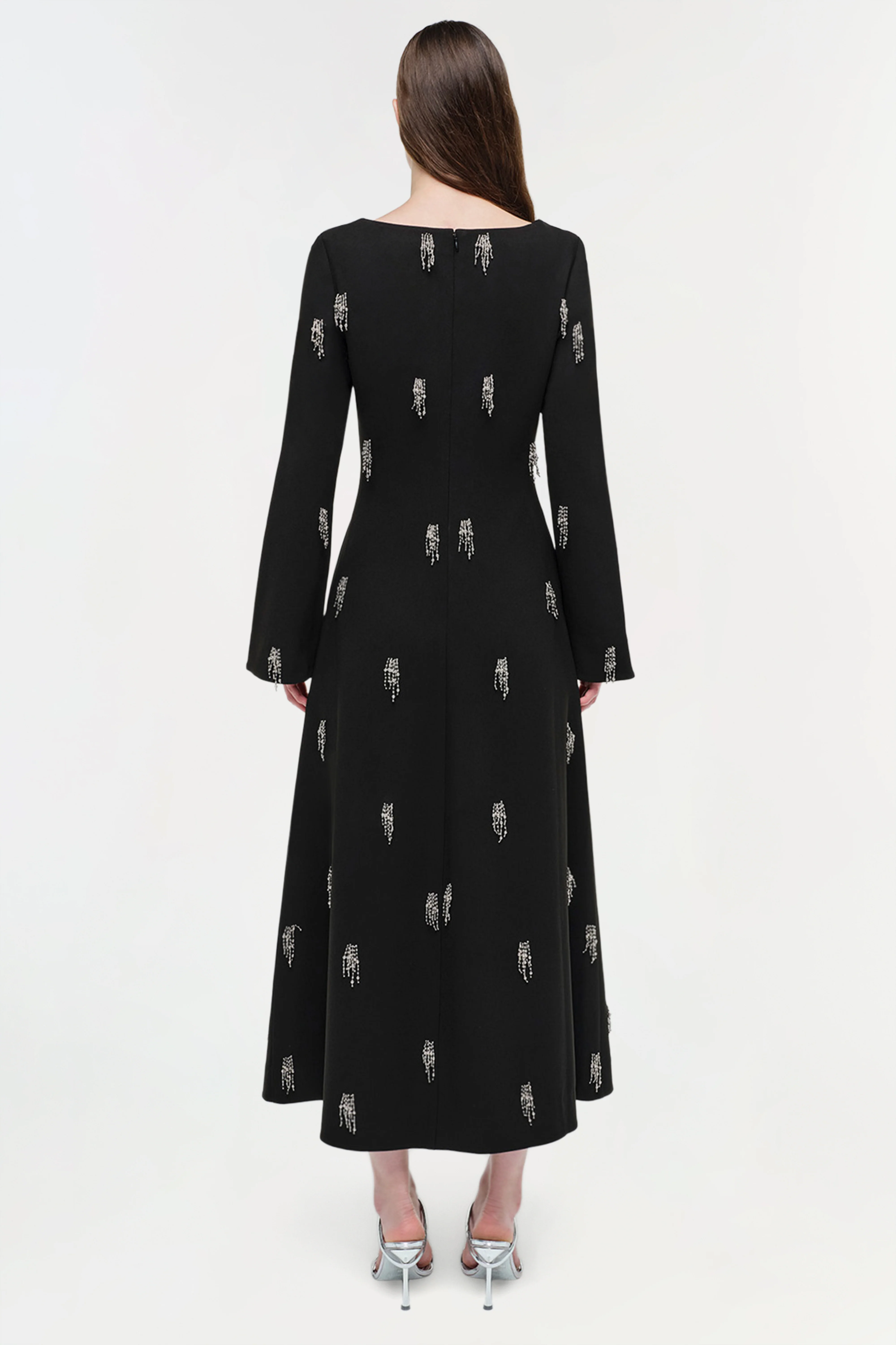 Coretta Embellished Midi Dress - Image 4