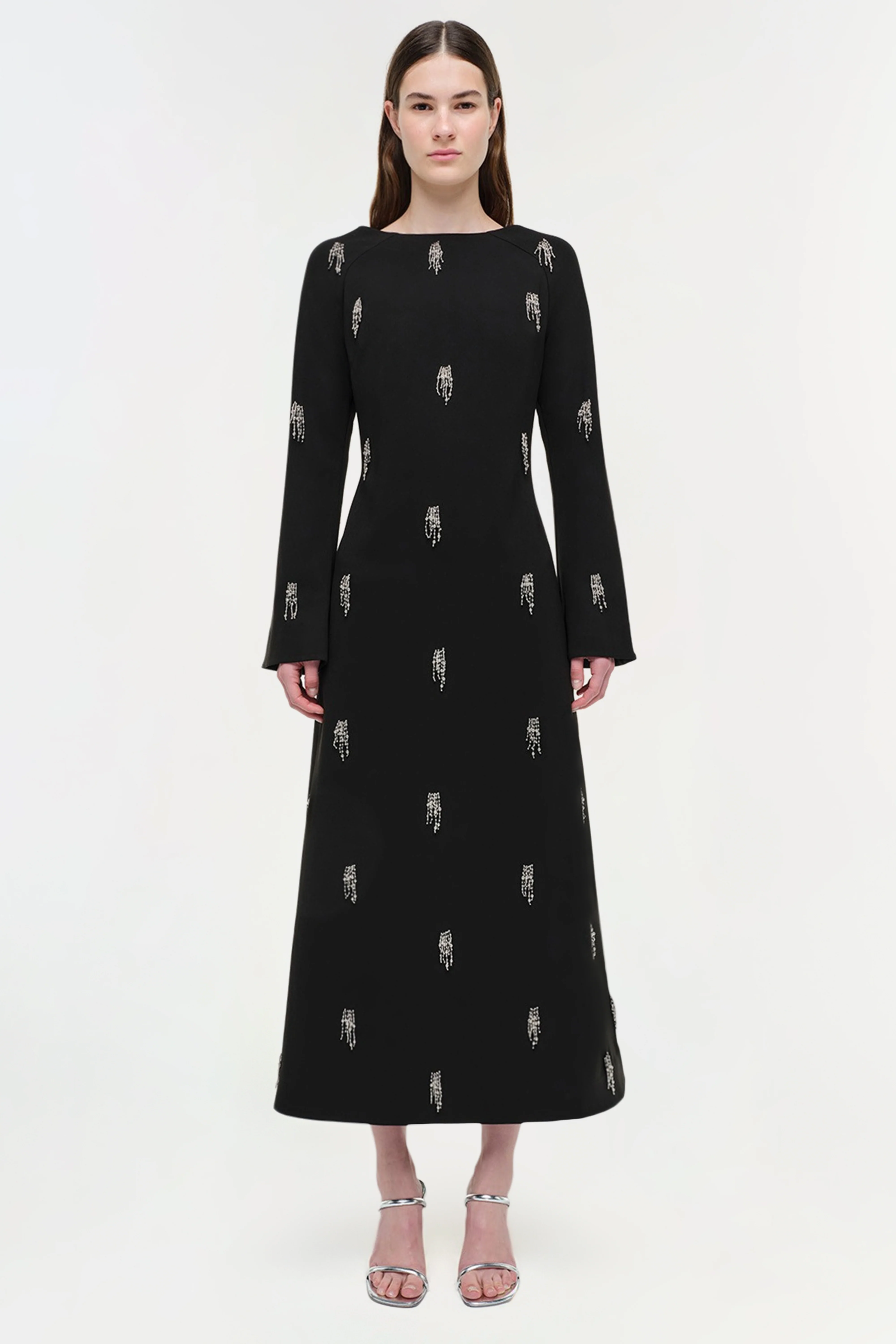 Coretta Embellished Midi Dress - Image 5