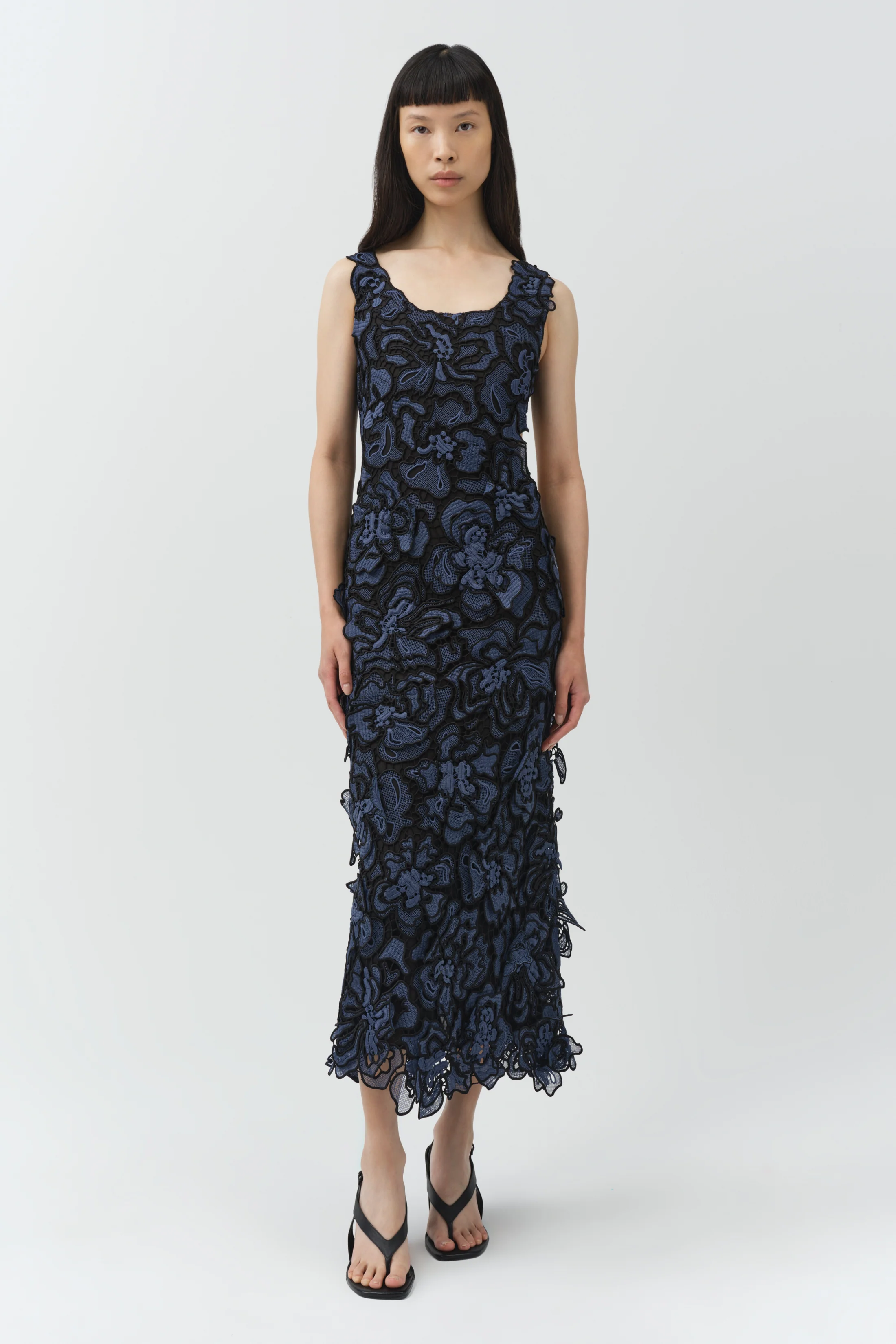 Corinna Lace Midi Dress - Image 3
