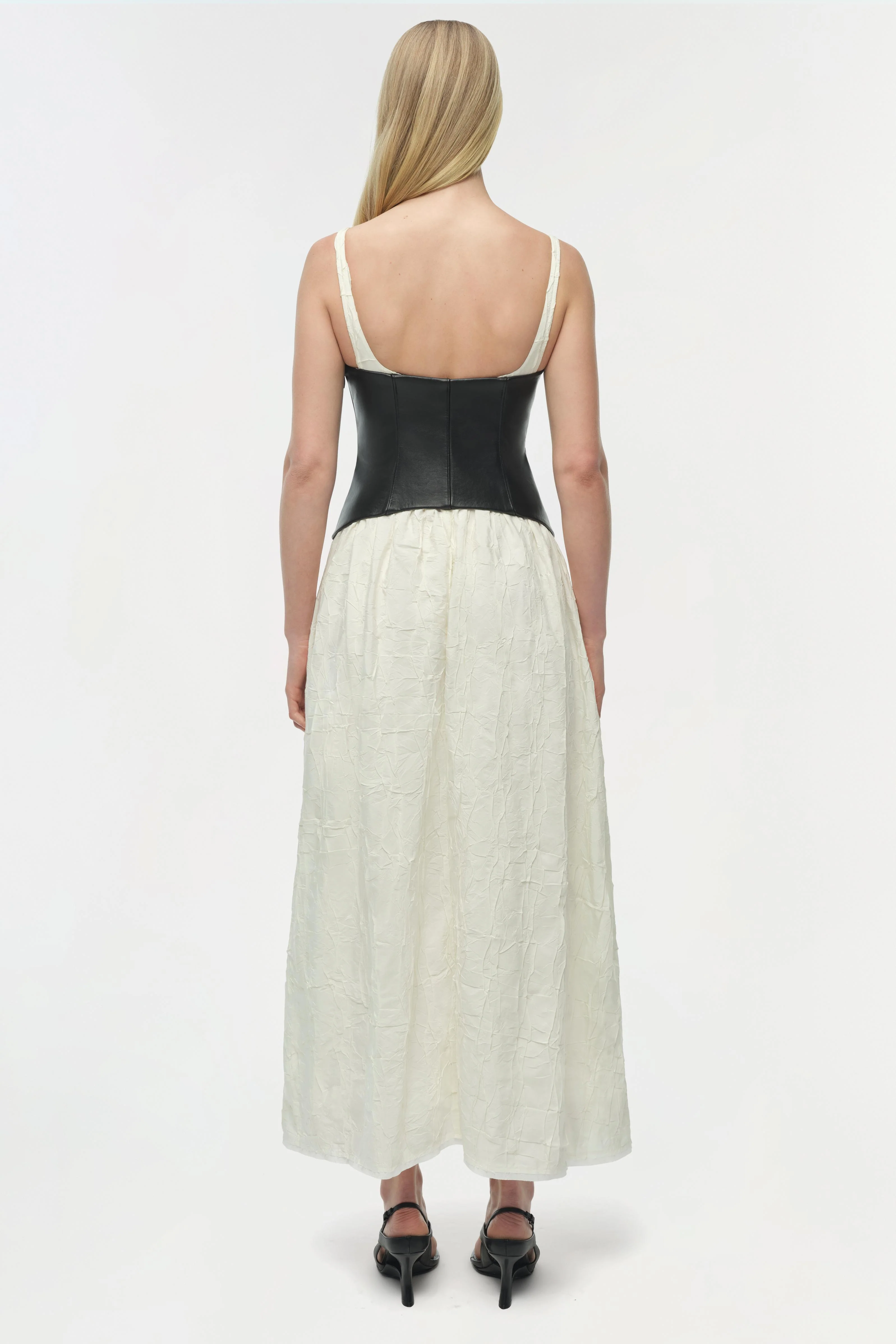 Cortland Belted Bustier Midi Dress - Image 6