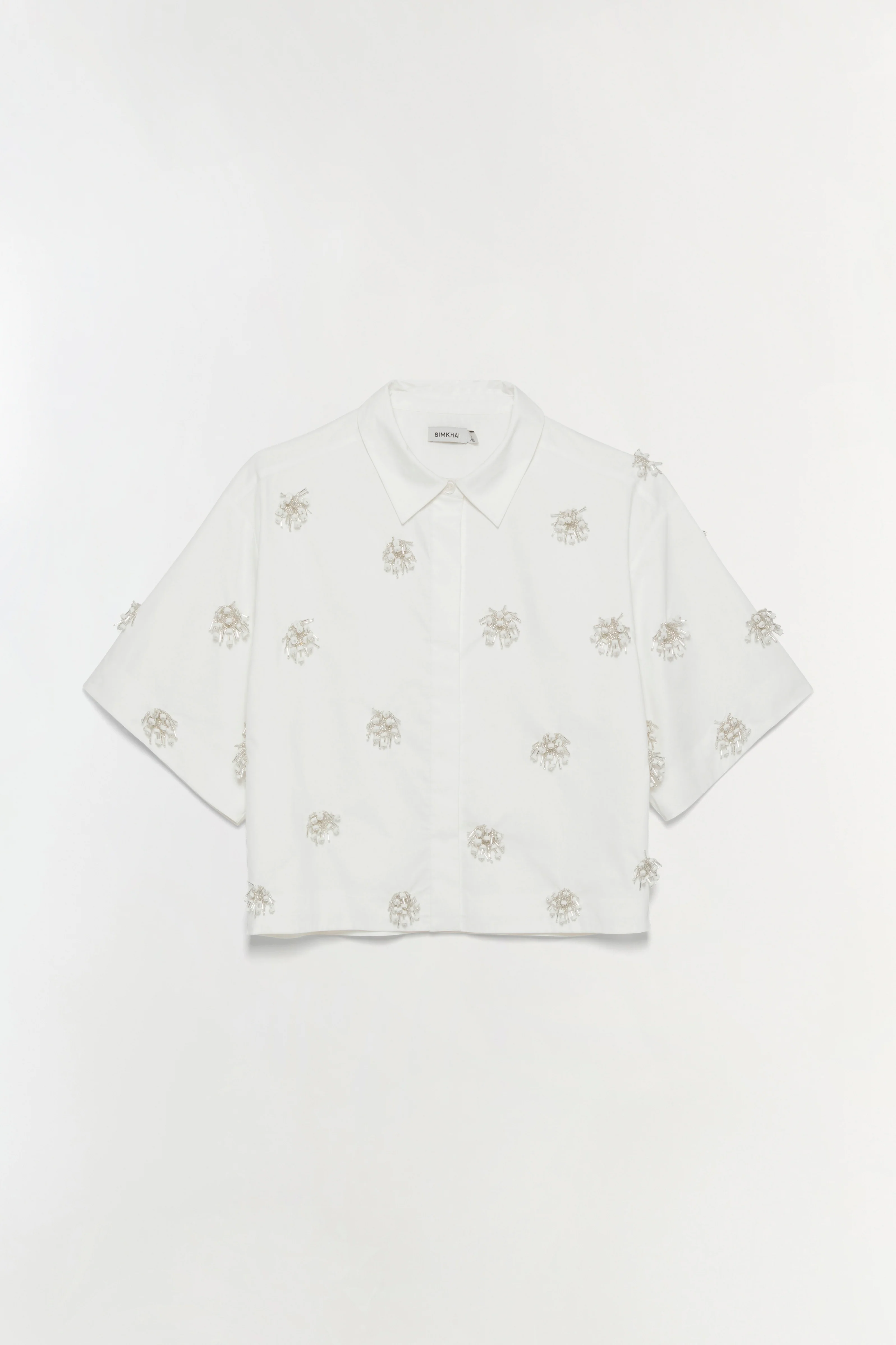 Cosmo Embellished Camp Shirt