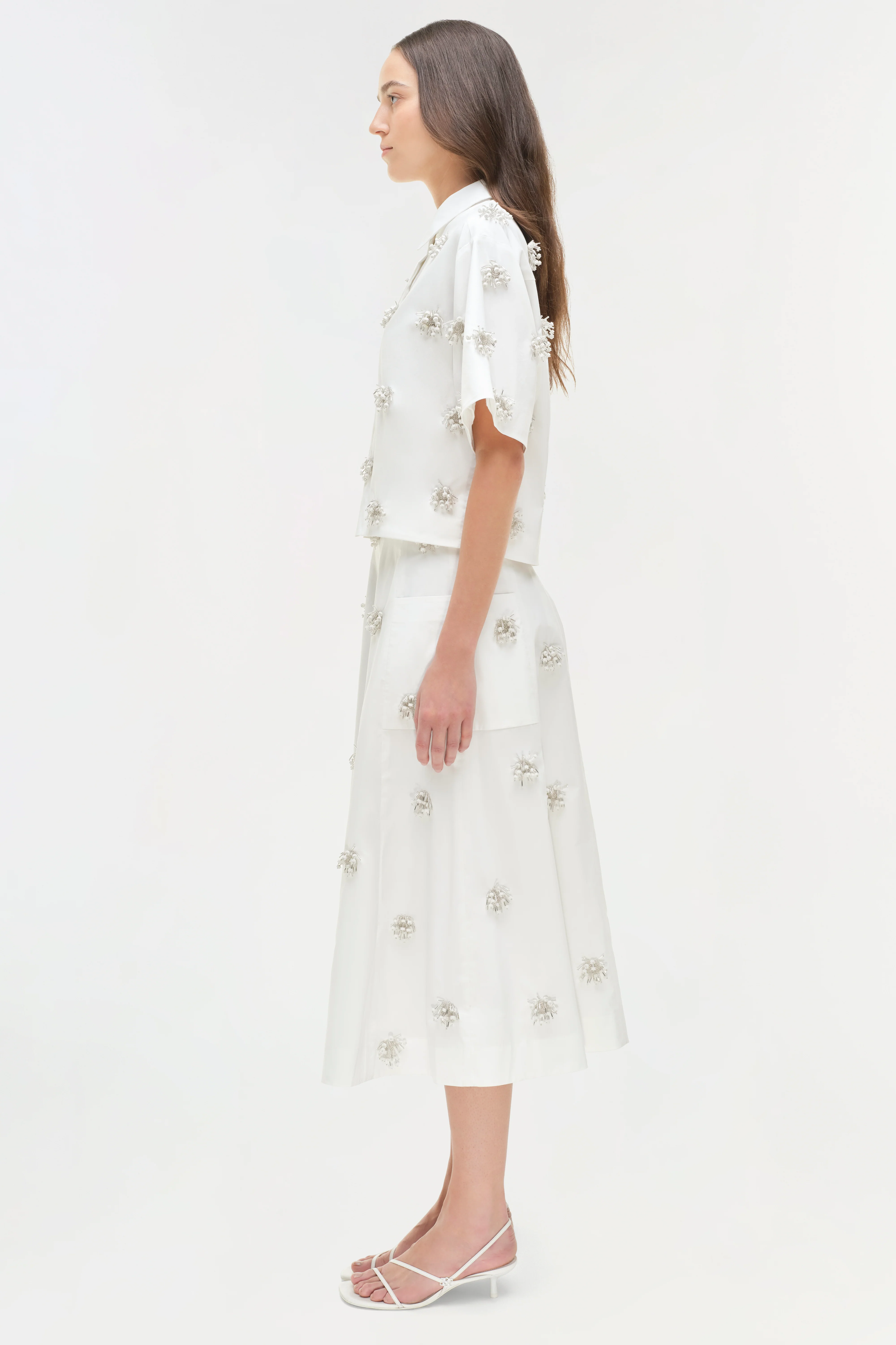 Cosmo Embellished Camp Shirt - Image 4