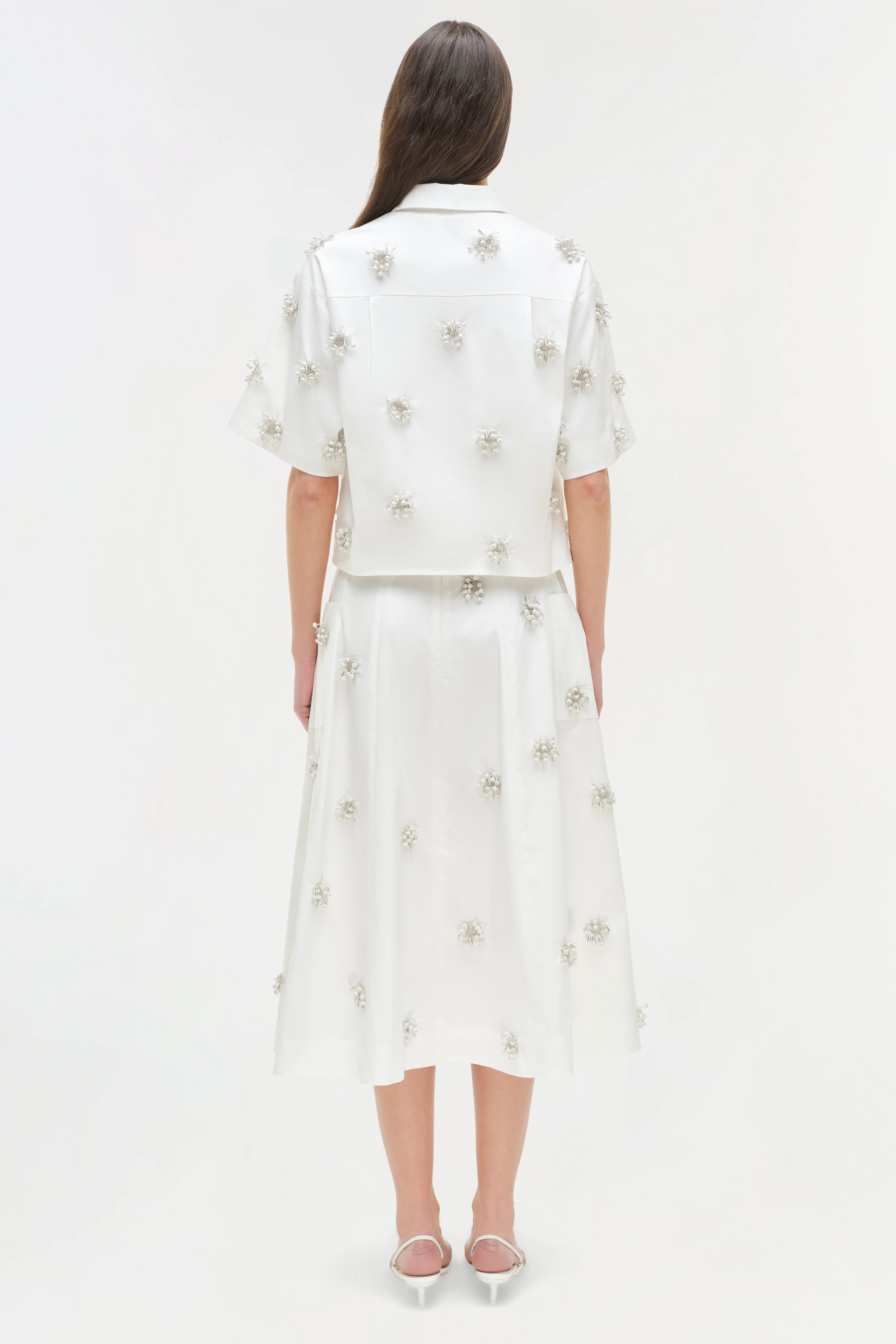 Cosmo Embellished Camp Shirt - Image 5