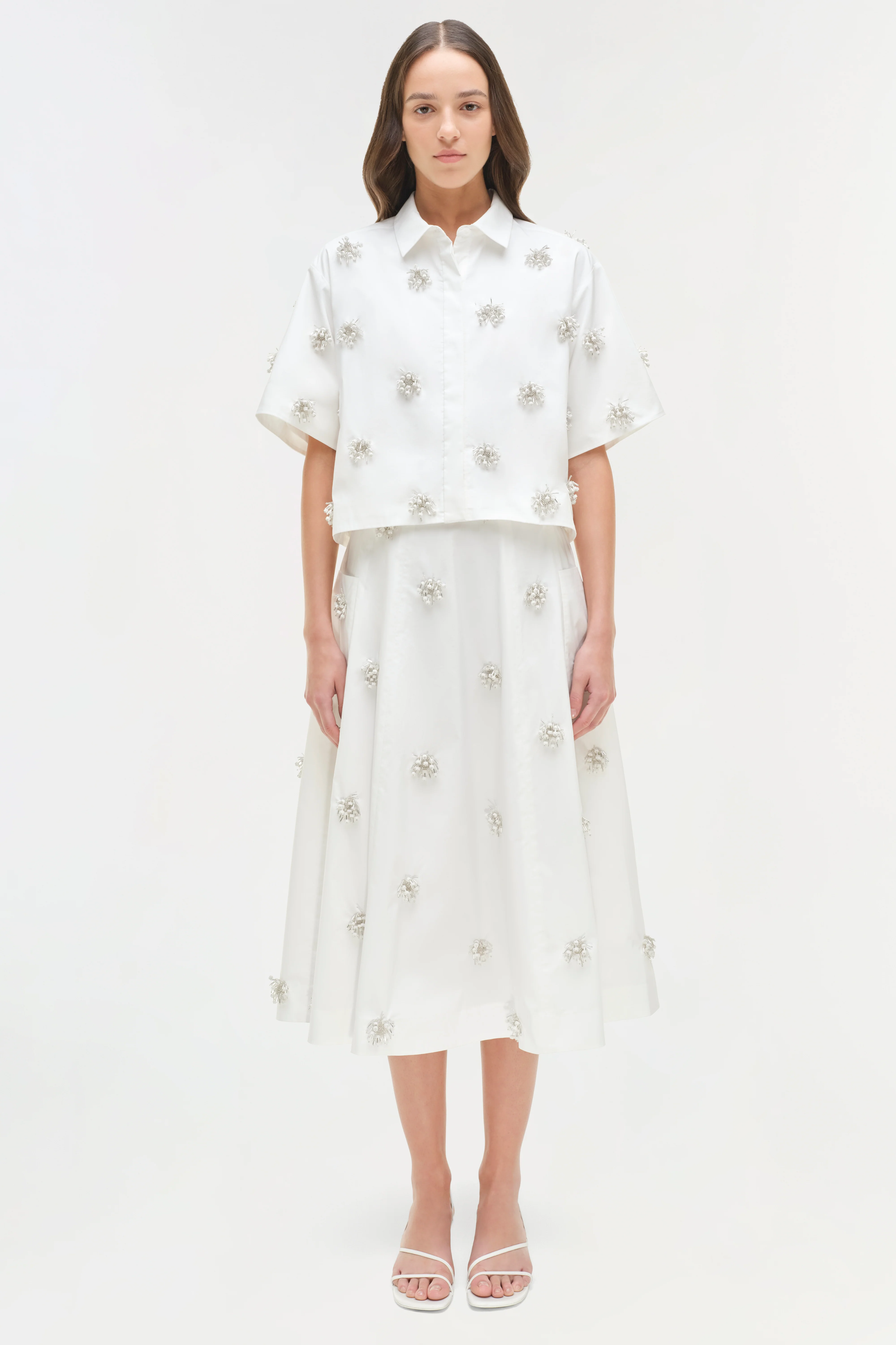 Cosmo Embellished Camp Shirt - Image 6