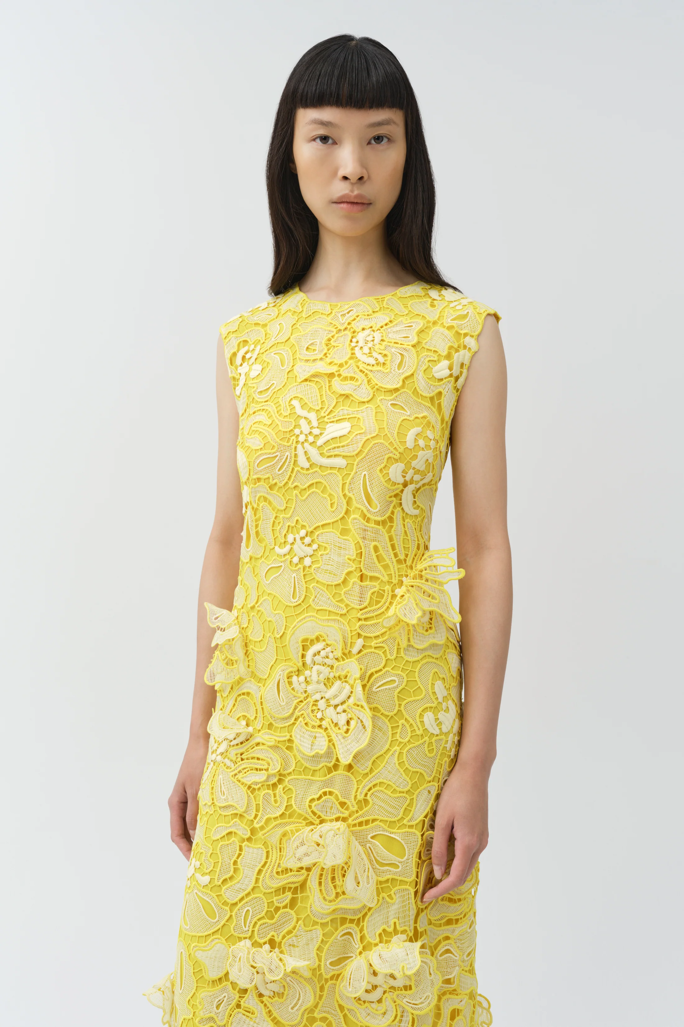 Dahlia Lace Midi Dress - Image 3