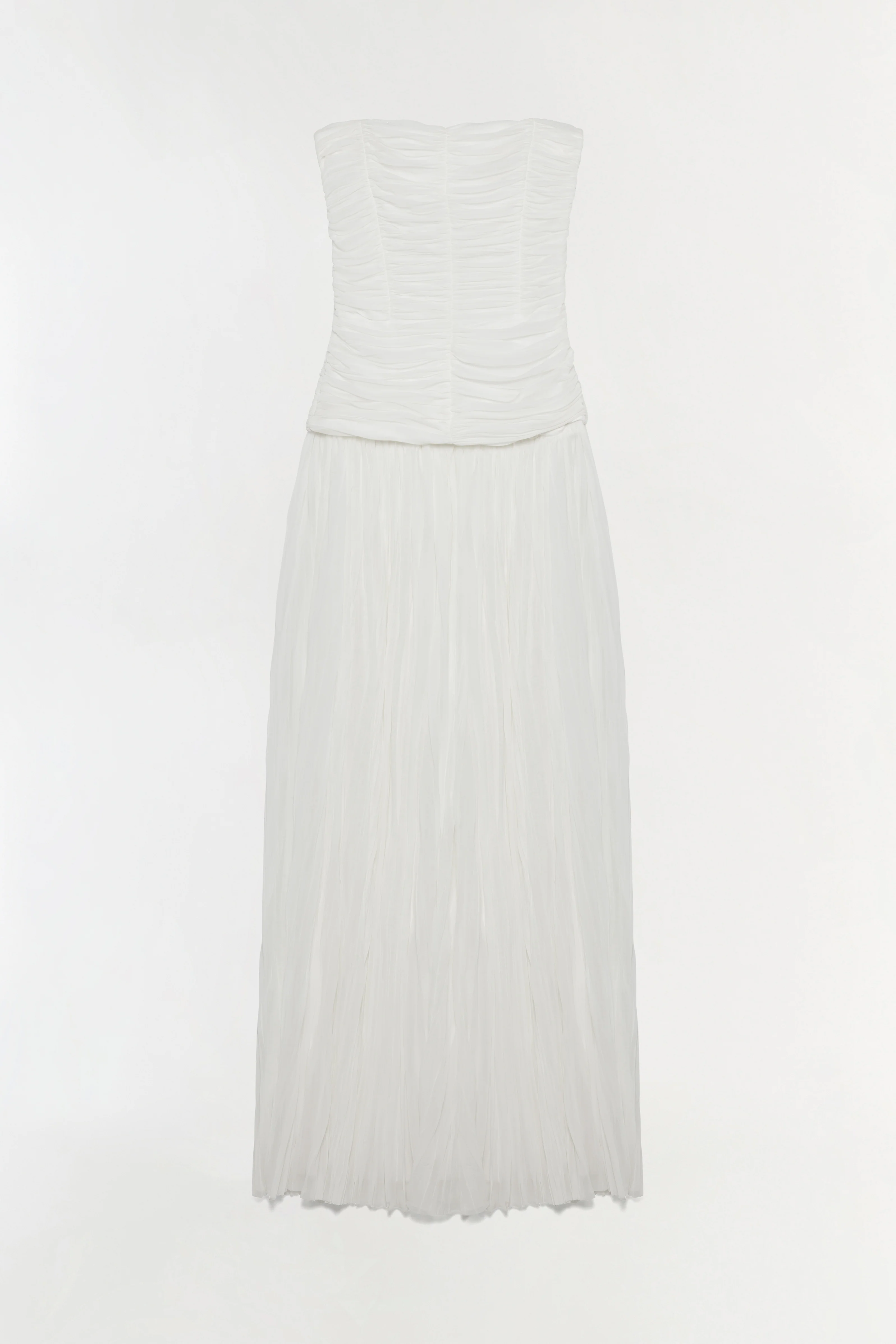 Danielle Crinkle Jersey Bustier Gown