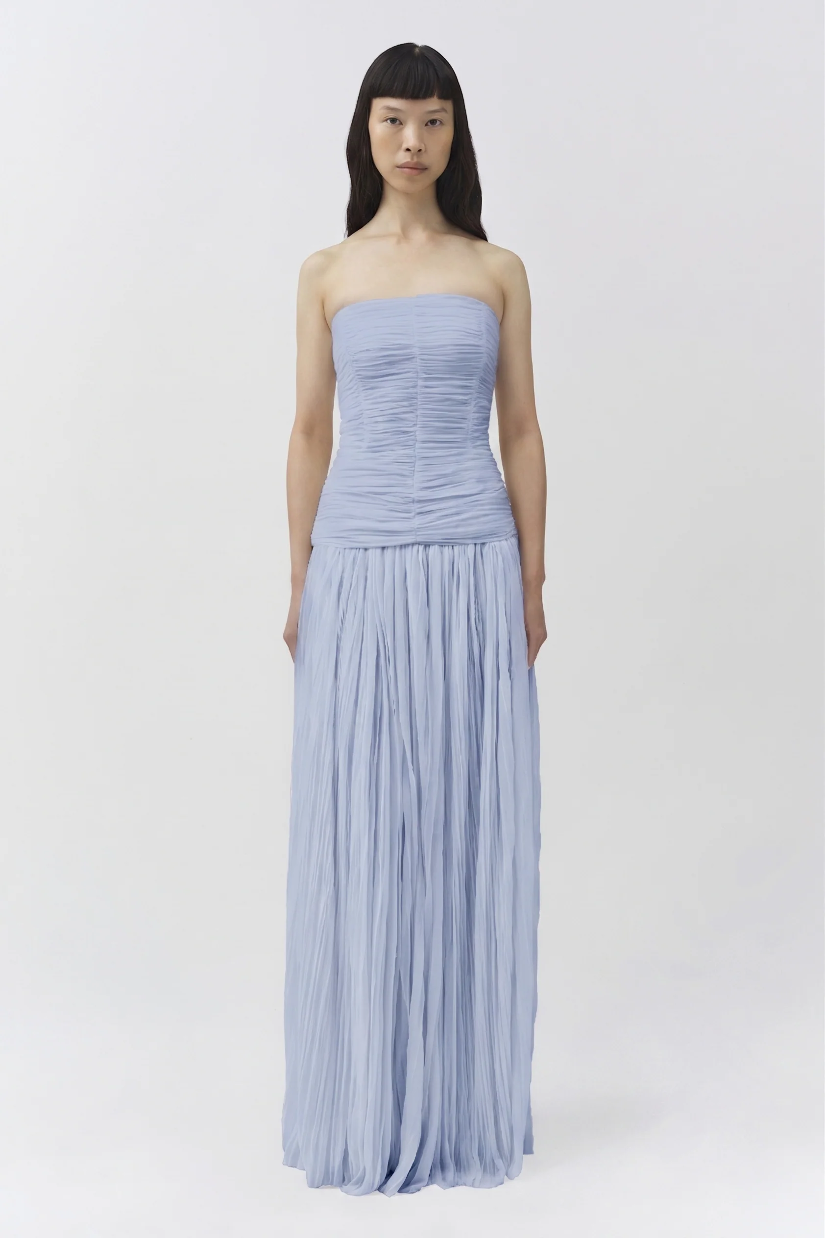Danielle Crinkle Jersey Bustier Gown - Image 2