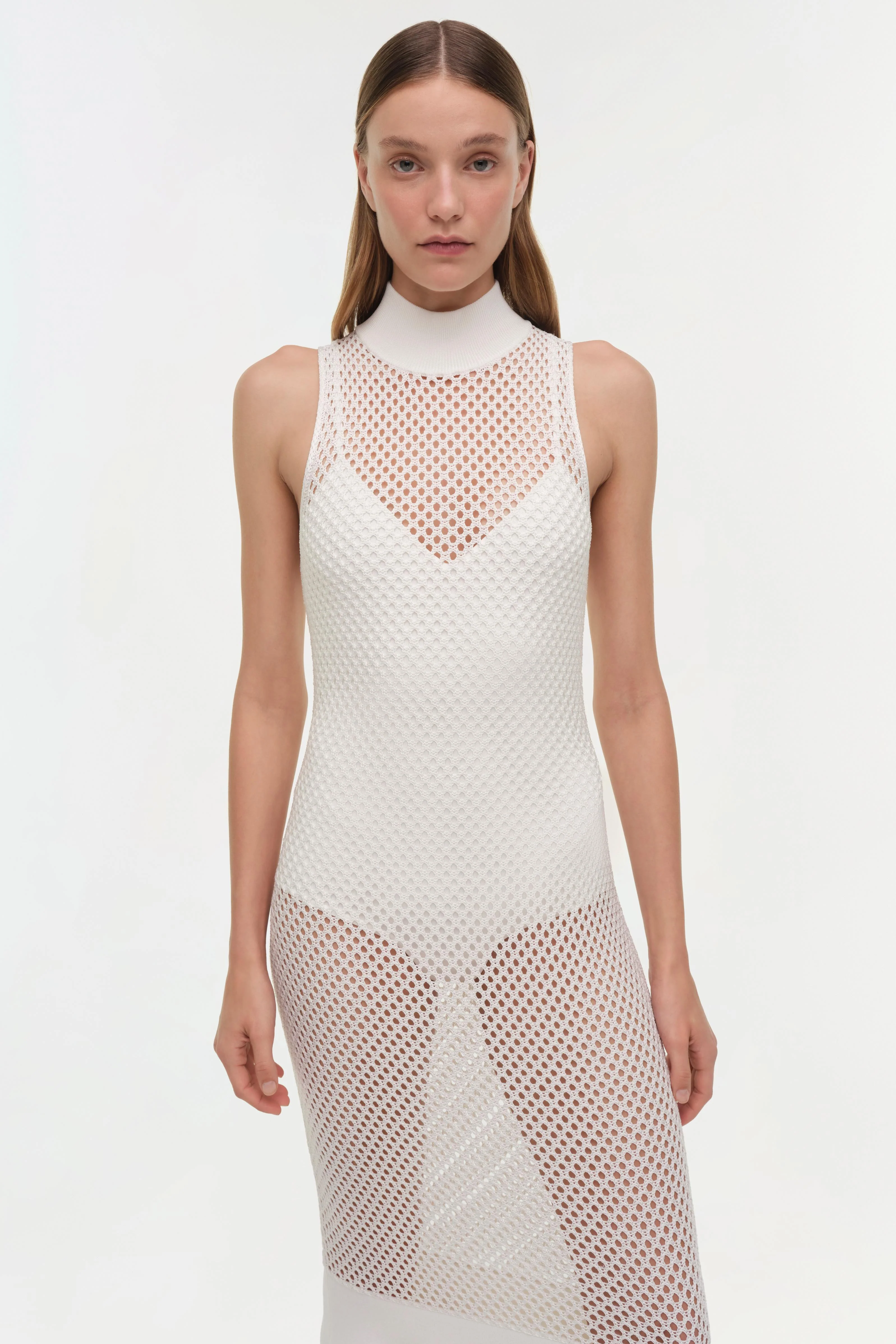 Daxton Mesh Knit Dress - Image 3