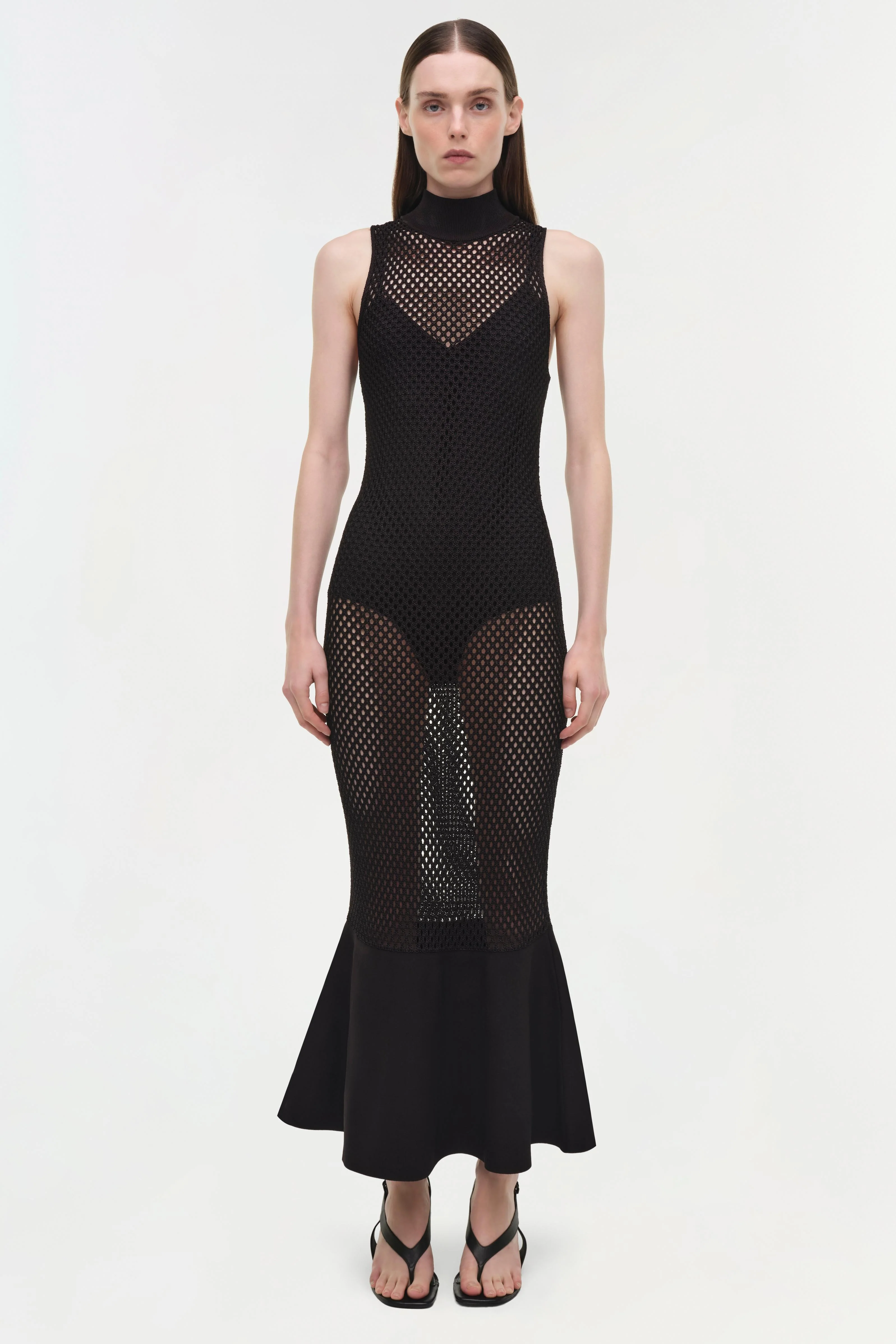 Daxton Mesh Knit Dress - Image 8