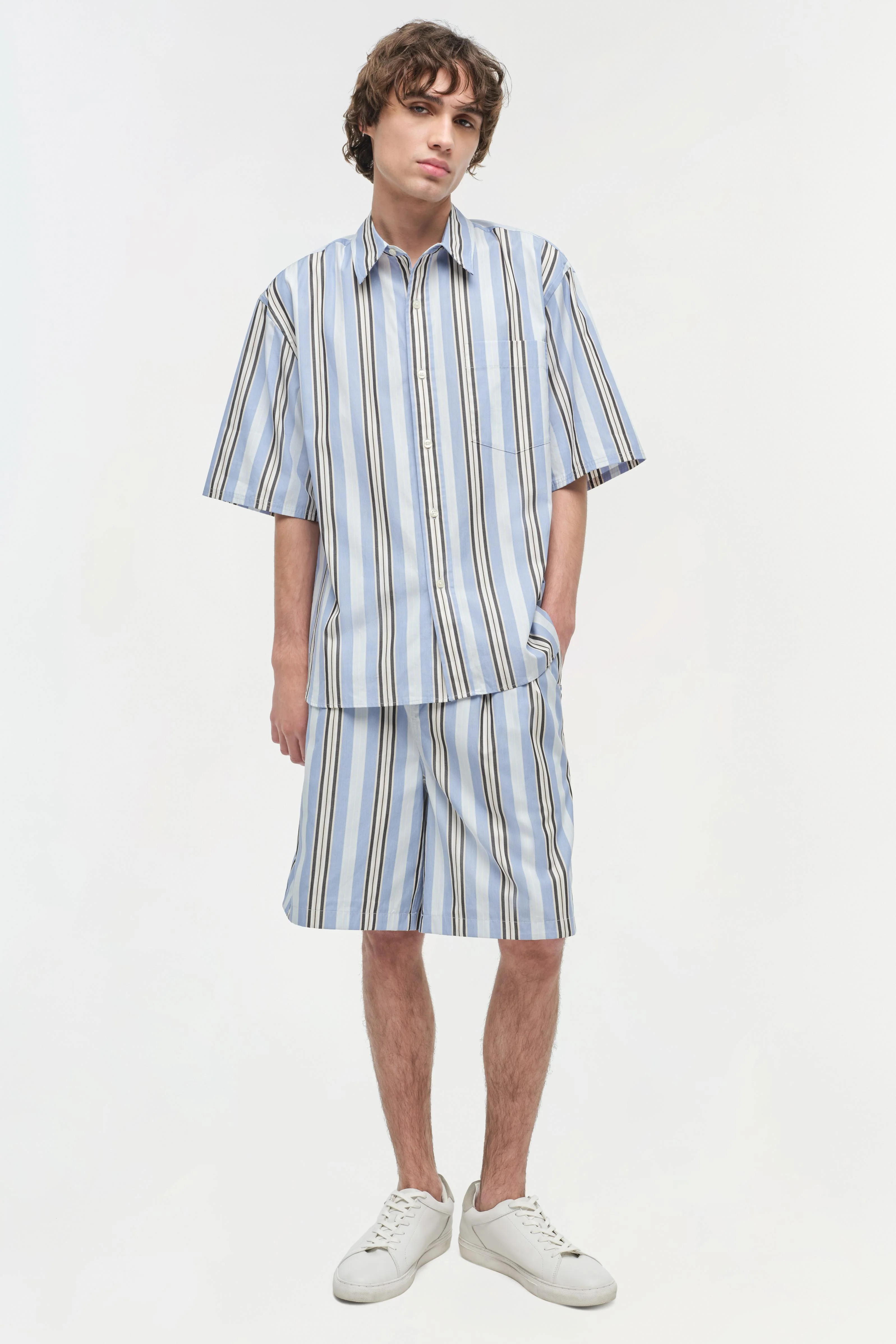 Deacon Oversized Poplin Shirt - Image 2