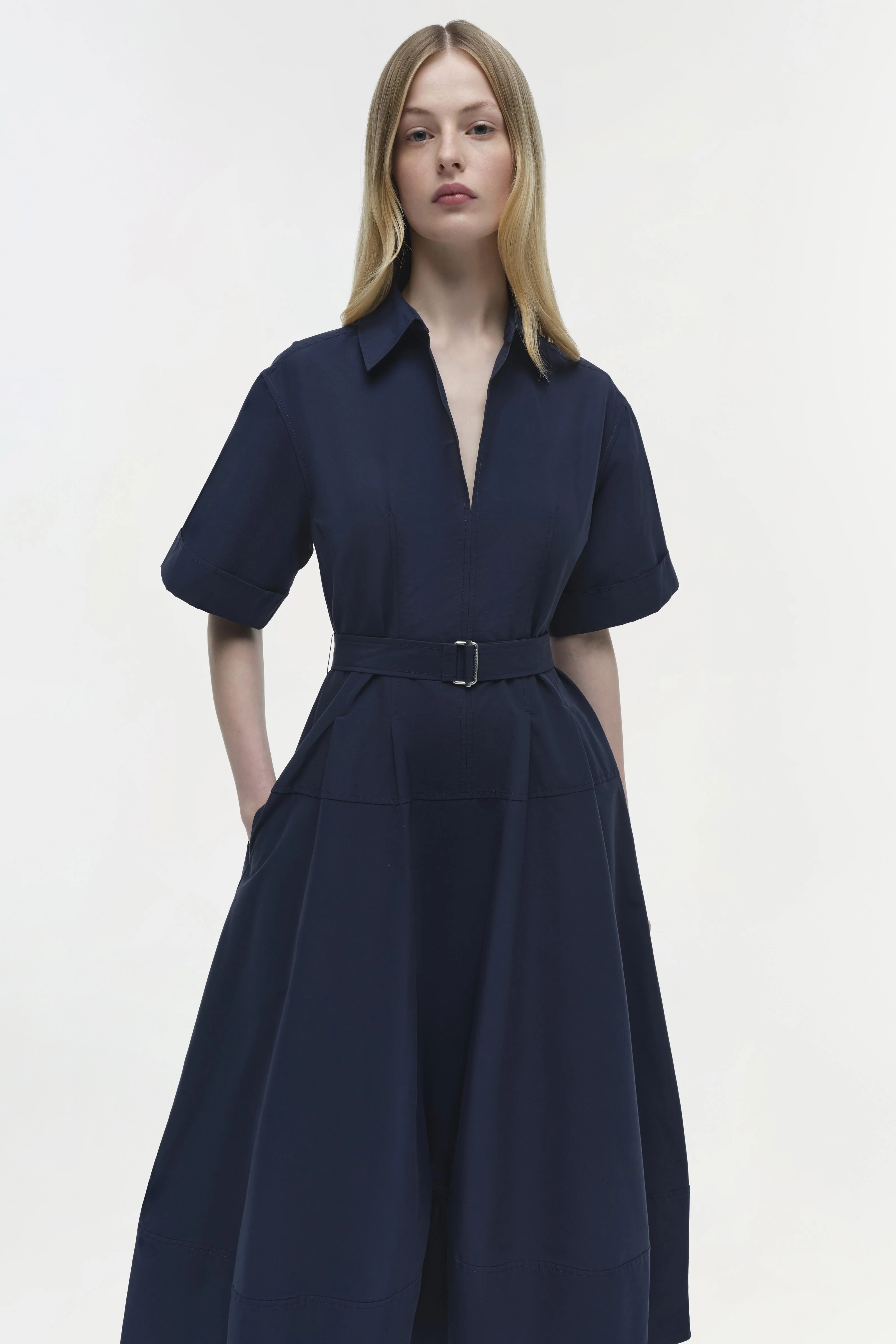 Deanna Cotton Midi Dress - Image 3