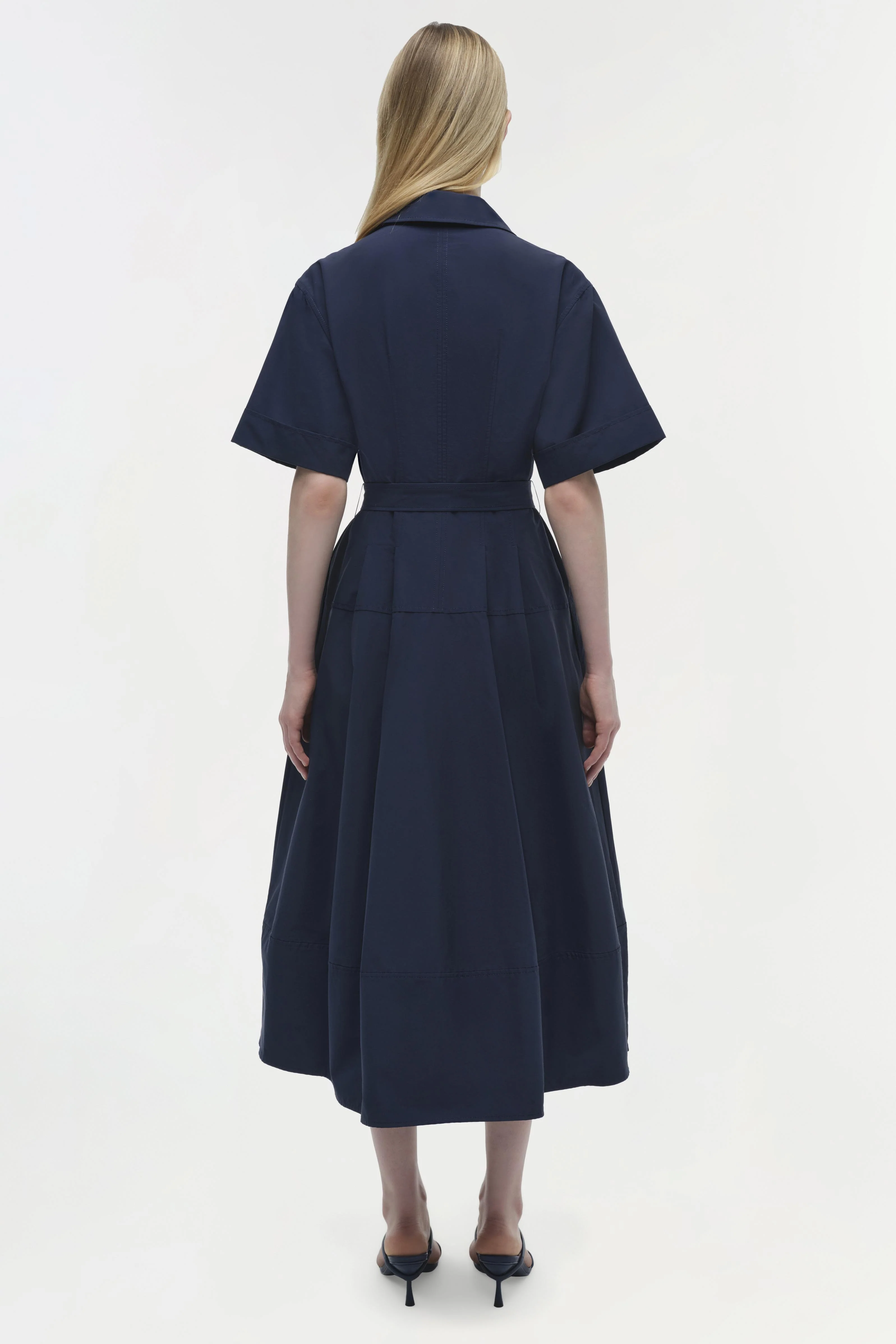 Deanna Cotton Midi Dress - Image 5
