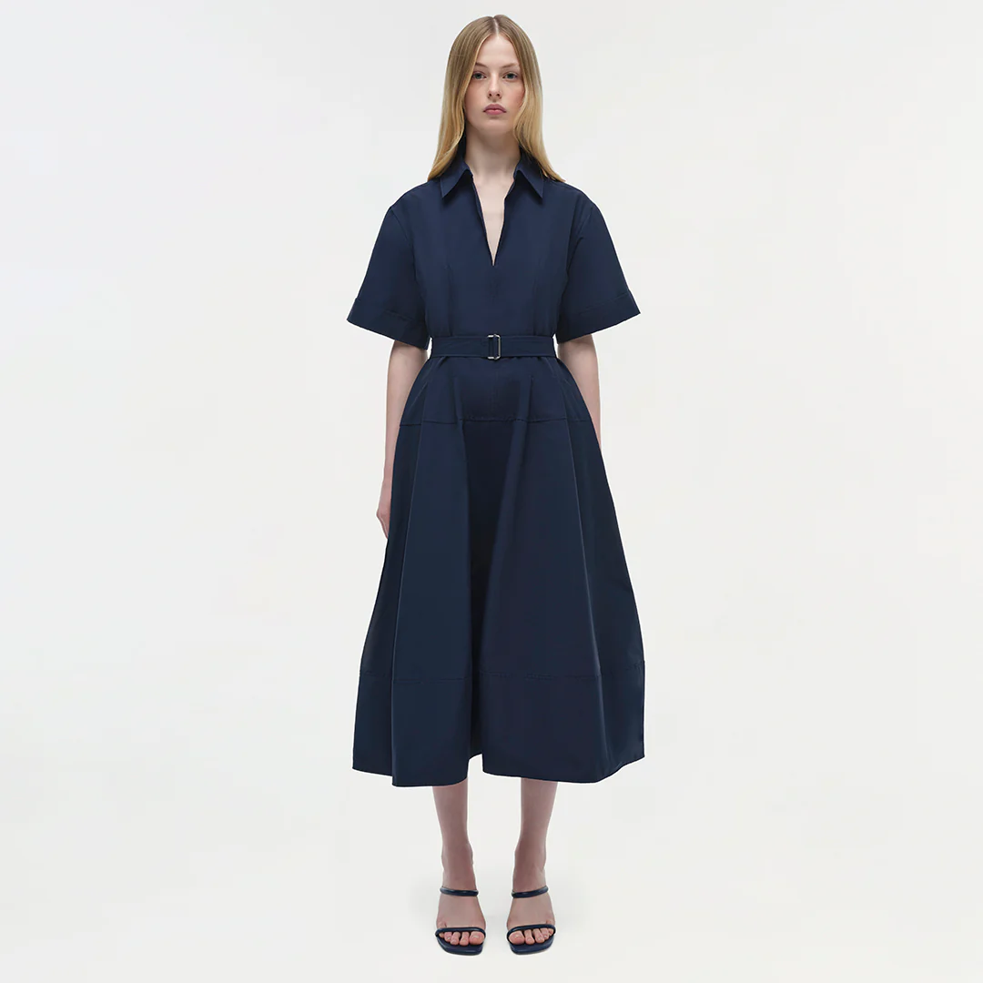 Deanna Cotton Midi Dress - Image 7