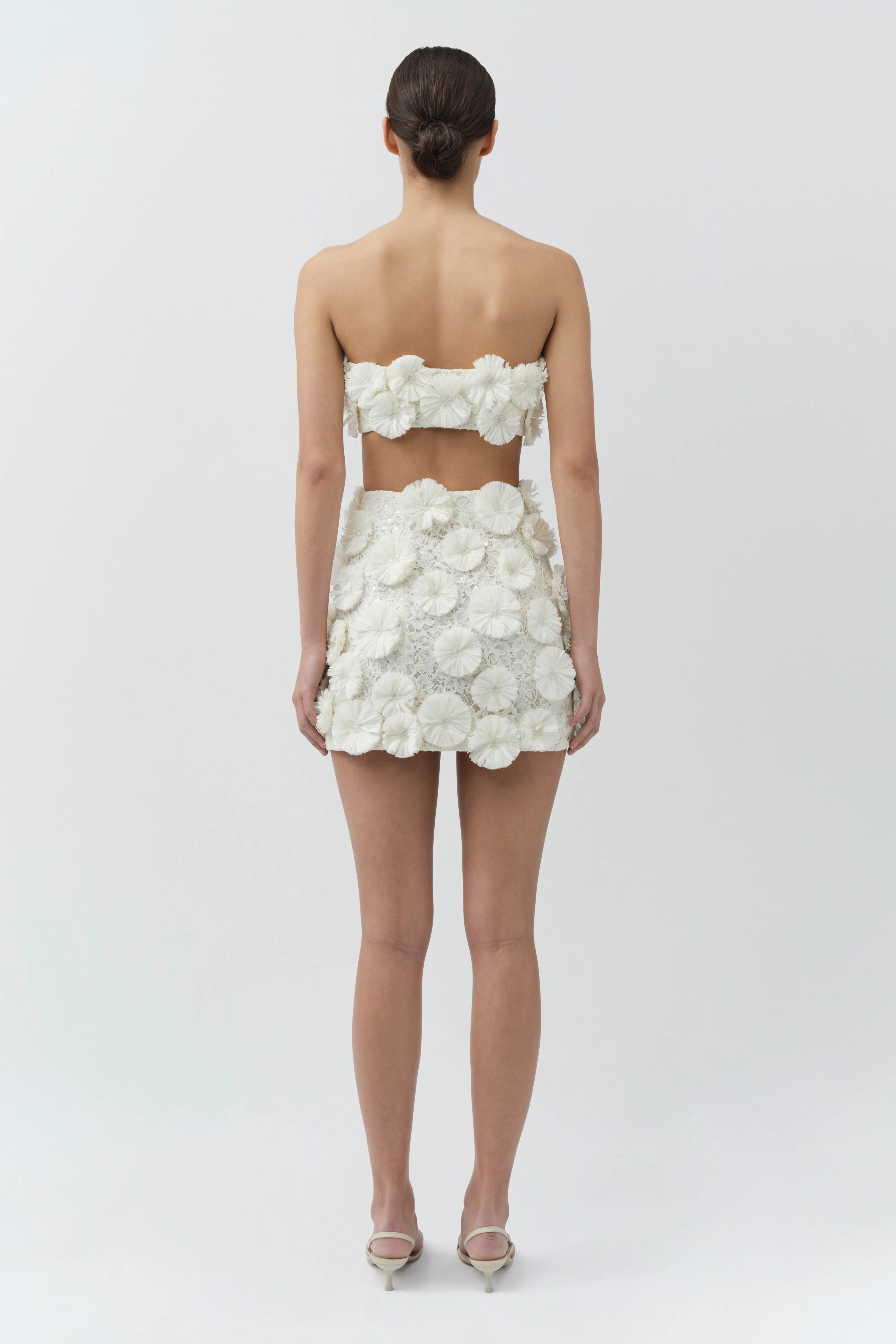 Delia Floral Raffia Bra Top - Image 5