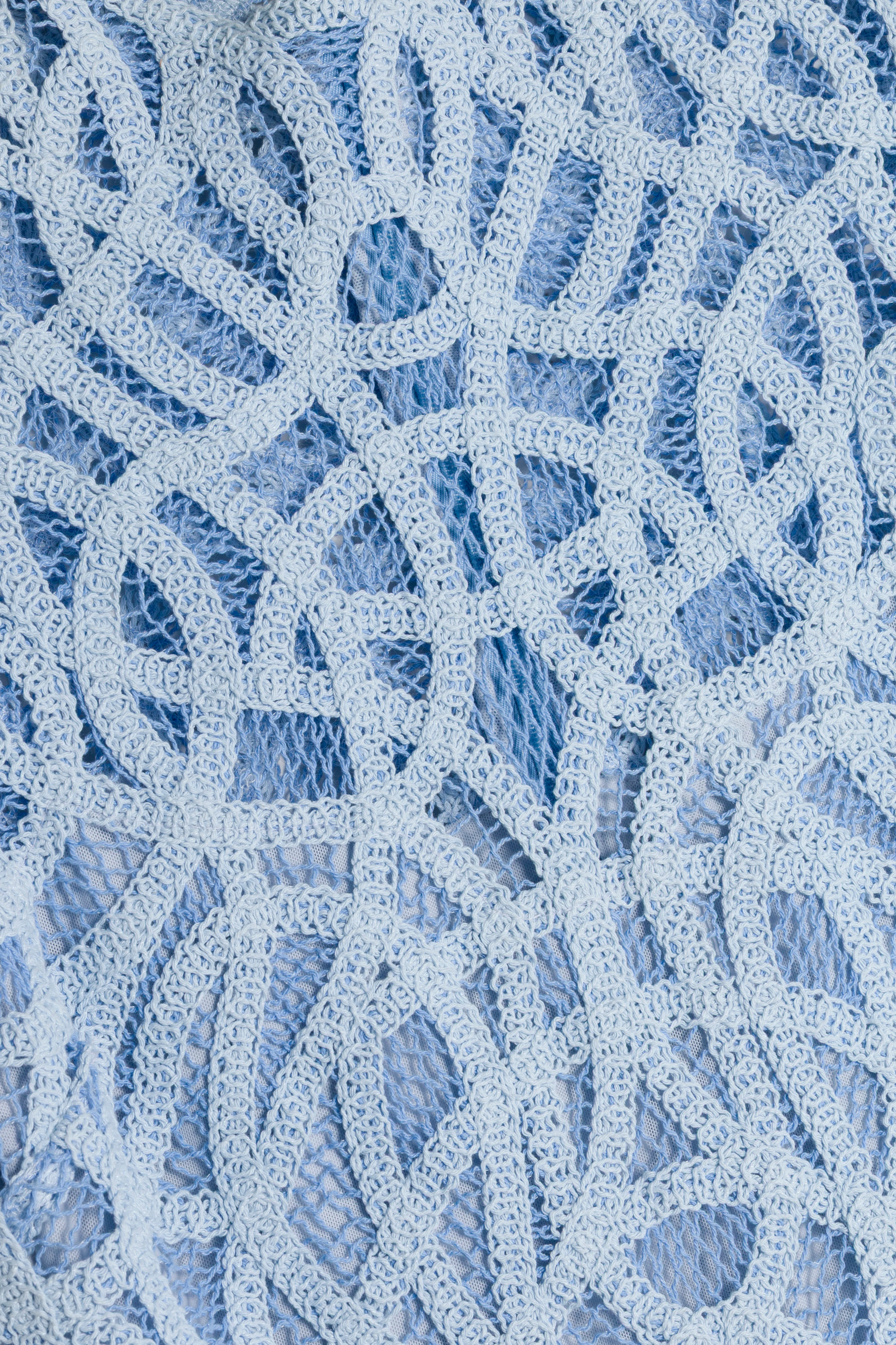 Desiree Macrame Mini Dress - Image 7