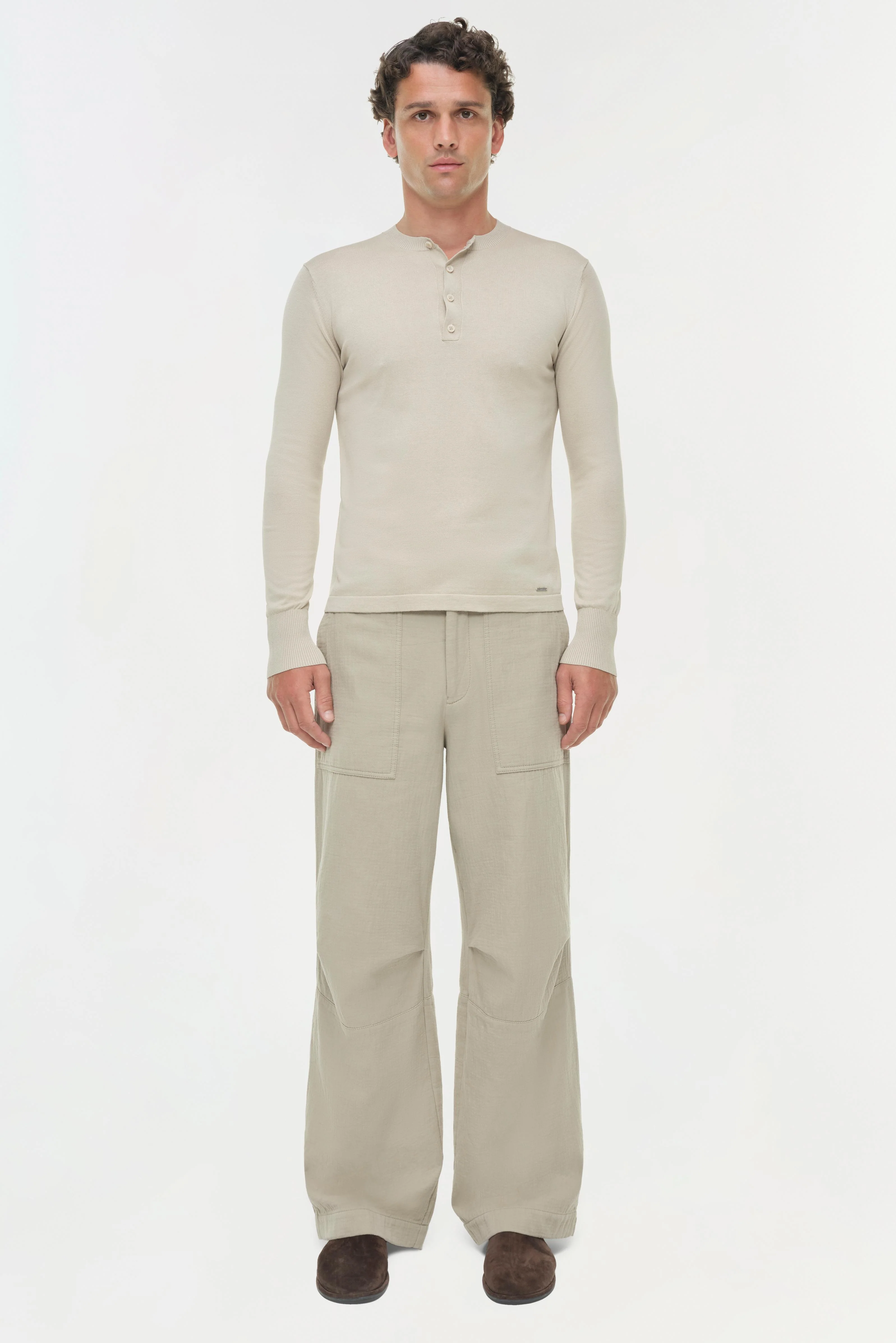 Dolton Knit Henley - Image 6
