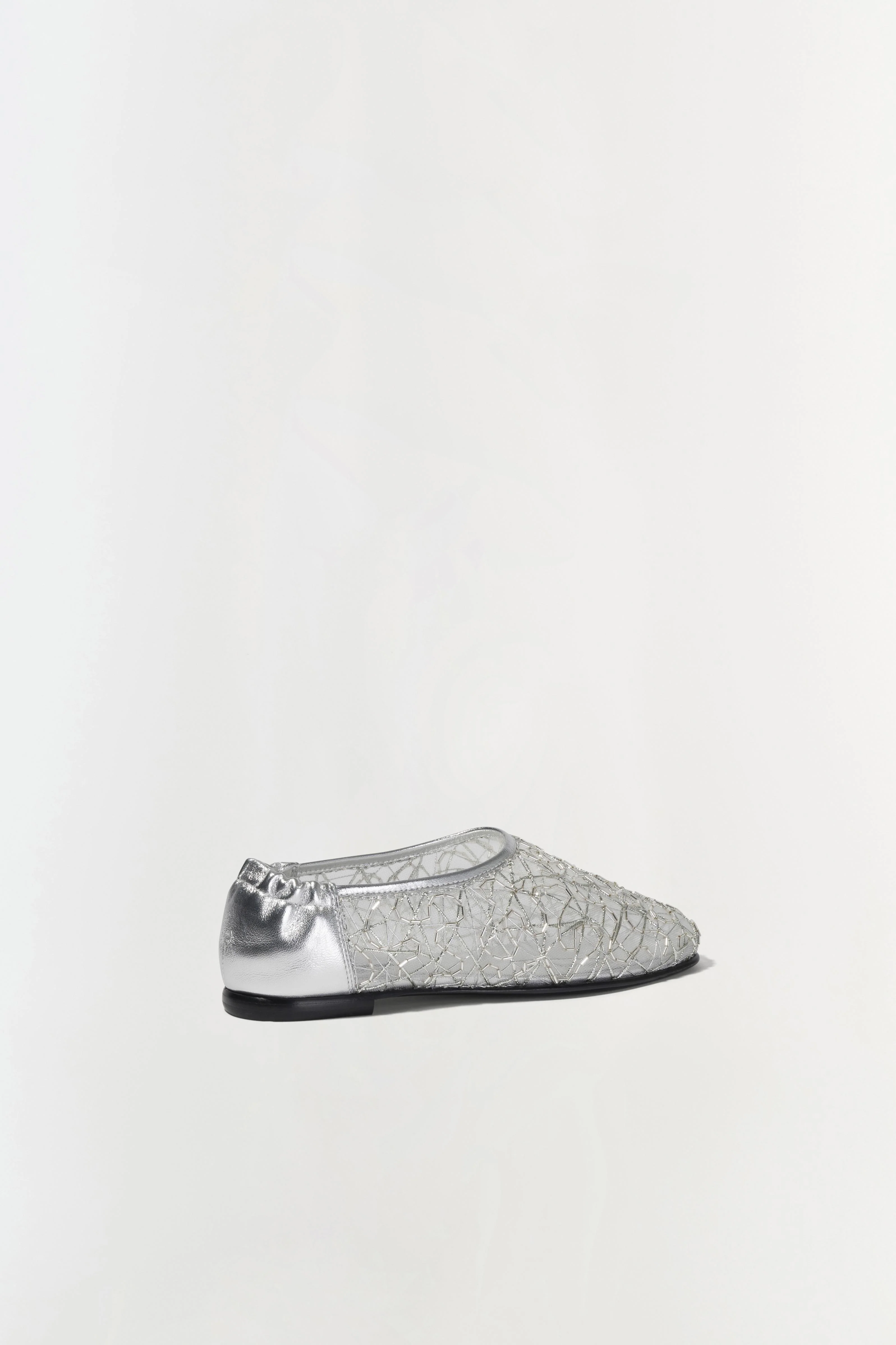 Eden Metallic Lace Flat - Image 3