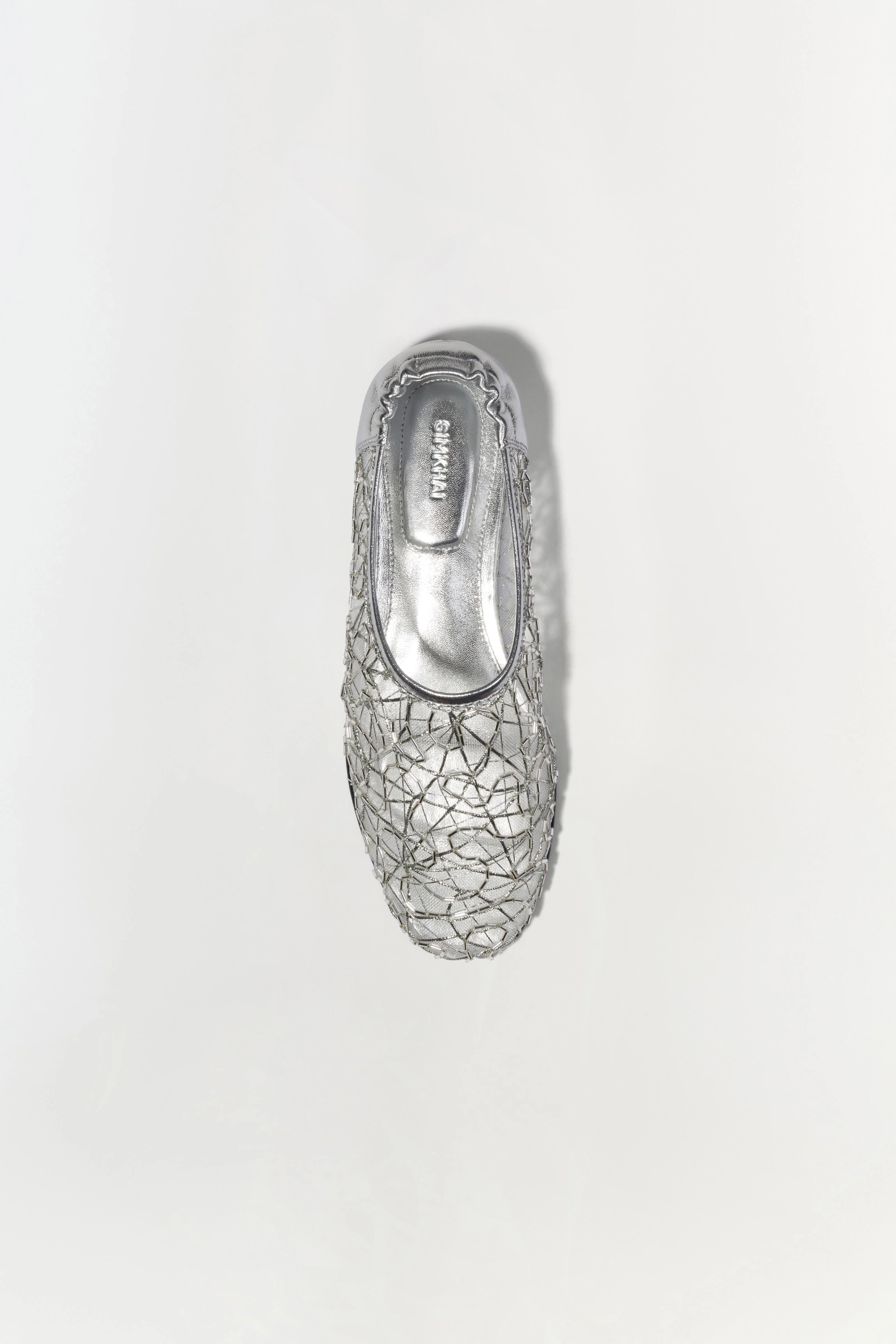 Eden Metallic Lace Flat - Image 4