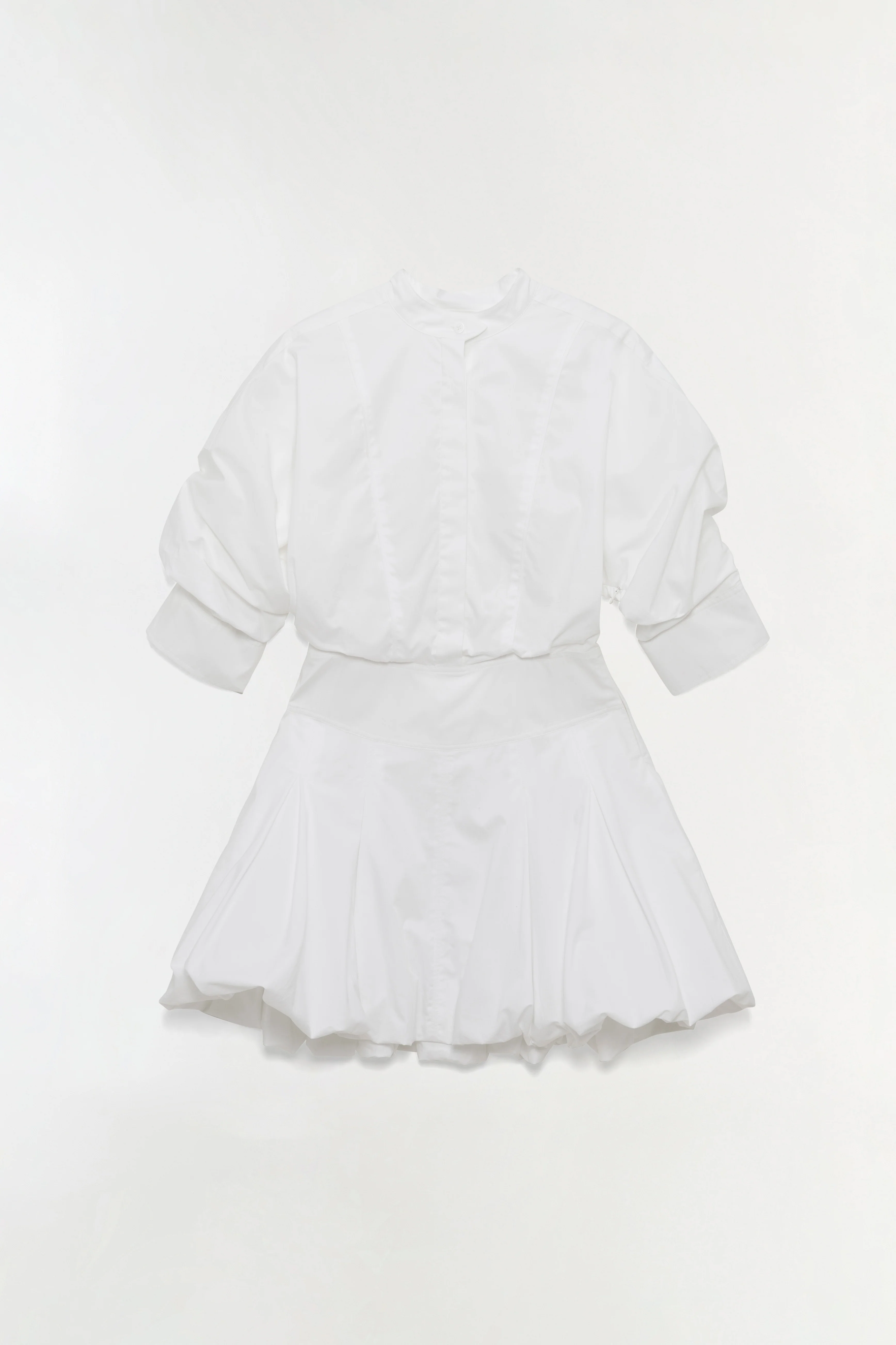 Effie Cotton Bubble Mini Dress