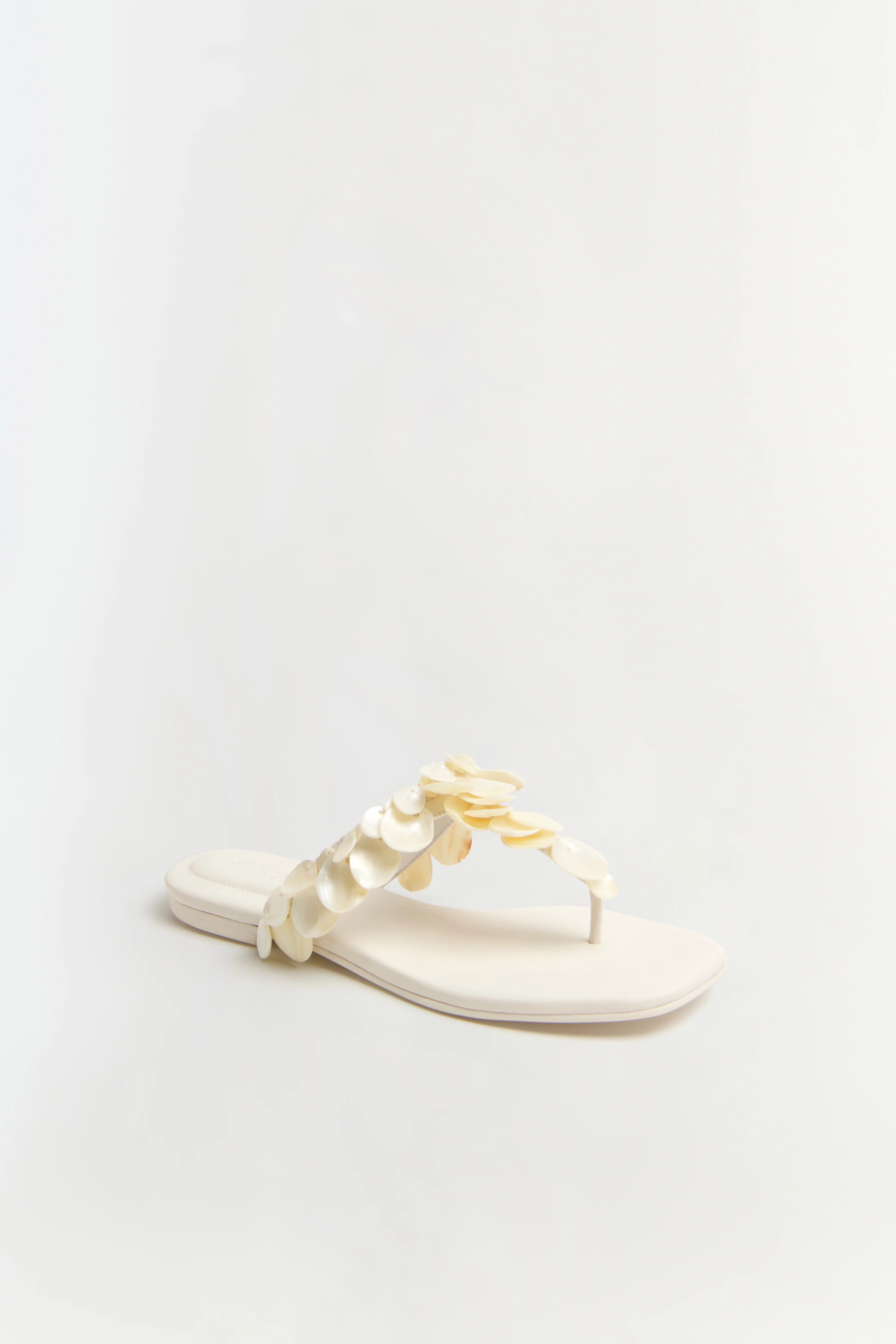 Elin Shell Beaded Sandal - Image 3