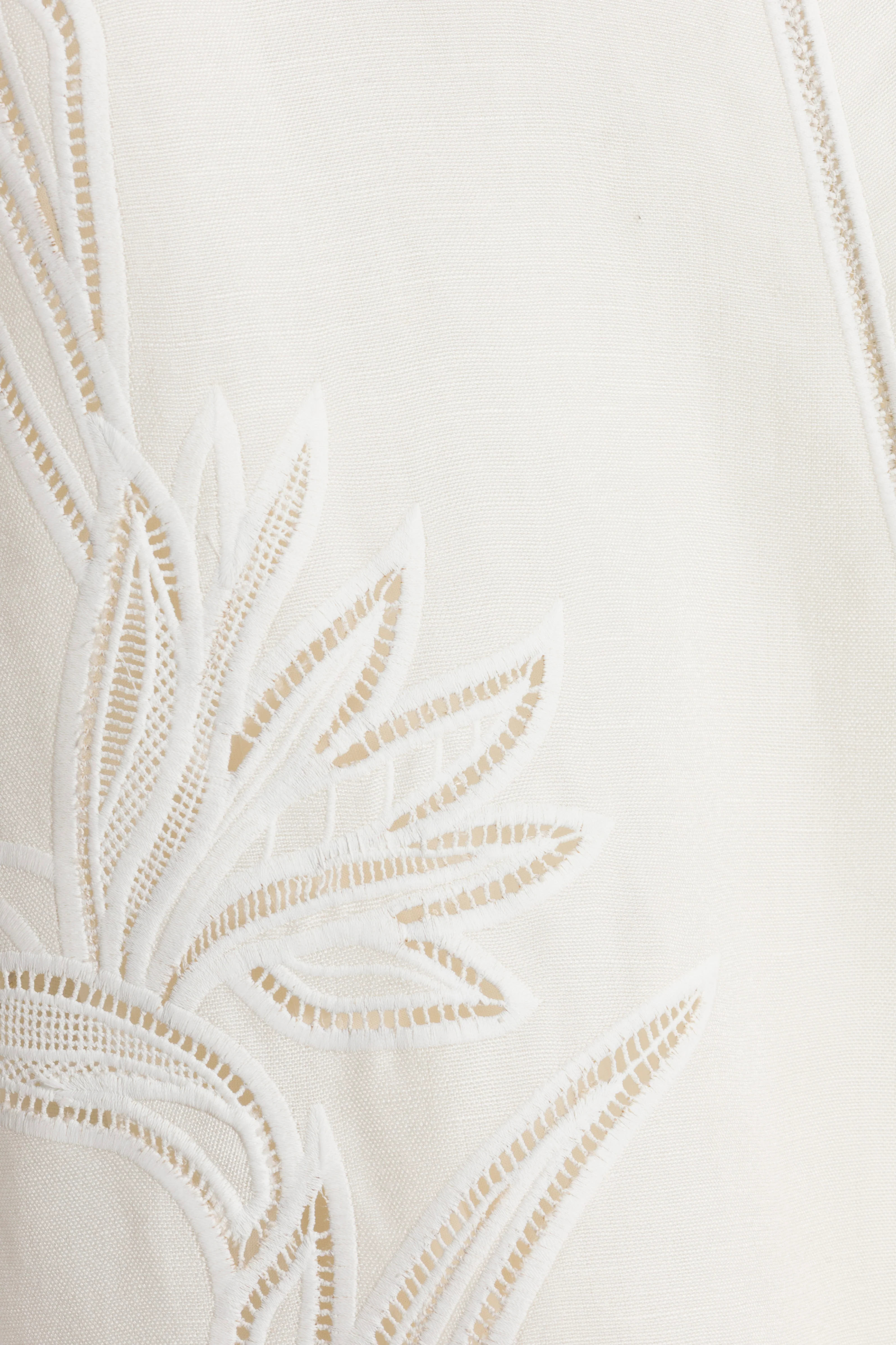 Ellery Embroidered Bustier Midi Dress - Image 7