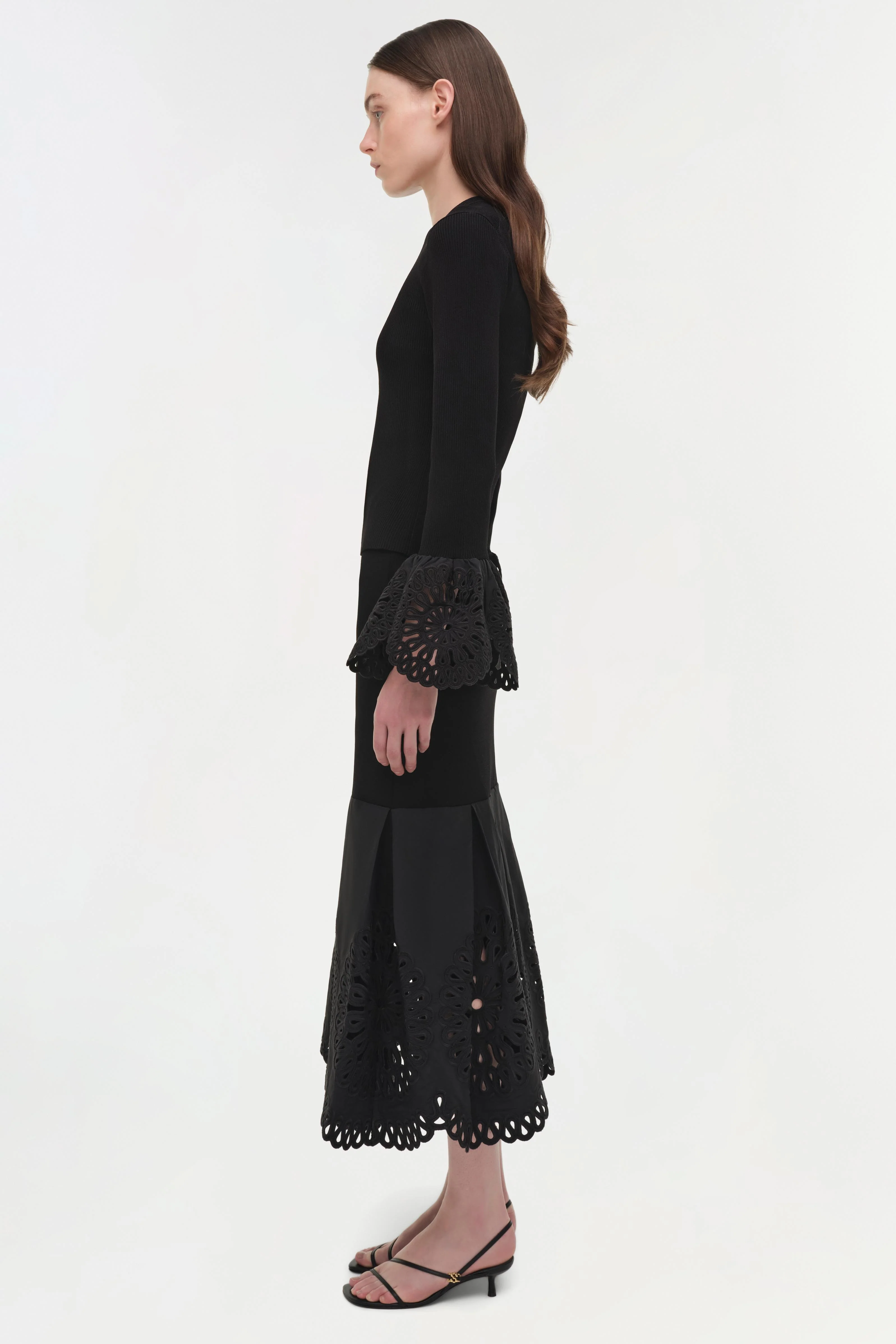 Elyse Embroidered Knit Top - Image 4